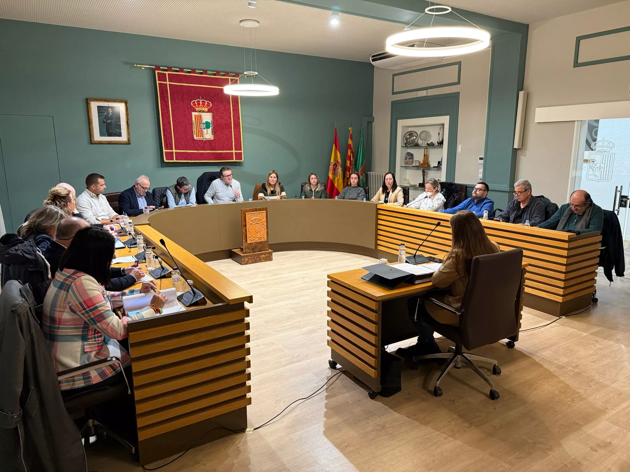 Pleno del Ayuntamiento de Fraga. Pleno del Ayuntamiento de Fraga.
