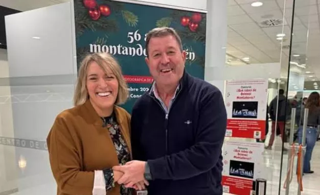 Ixeia Lacau y José Masgrau, los dos últimos presidentes de Montañeros de Aragón Barbastro. Foto: MAB Ixeia Lacau y José Masgrau, los dos últimos presidentes de Montañeros de Aragón Barbastro. Foto: MAB