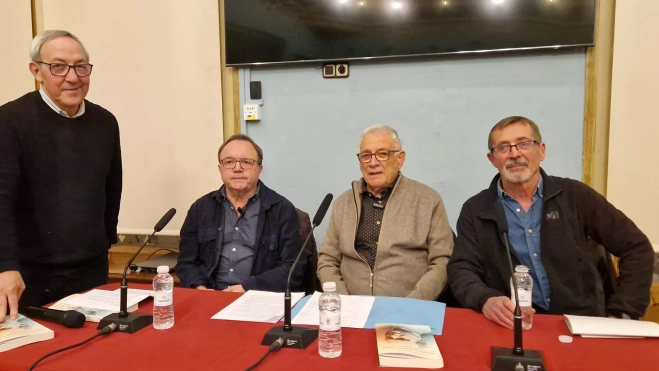 José Domingo Dueñas, José María Azpíroz y Sergio Sarría. Foto Myriam Martínez José Domingo Dueñas, José María Azpíroz y Sergio Sarría. Foto Myriam Martínez