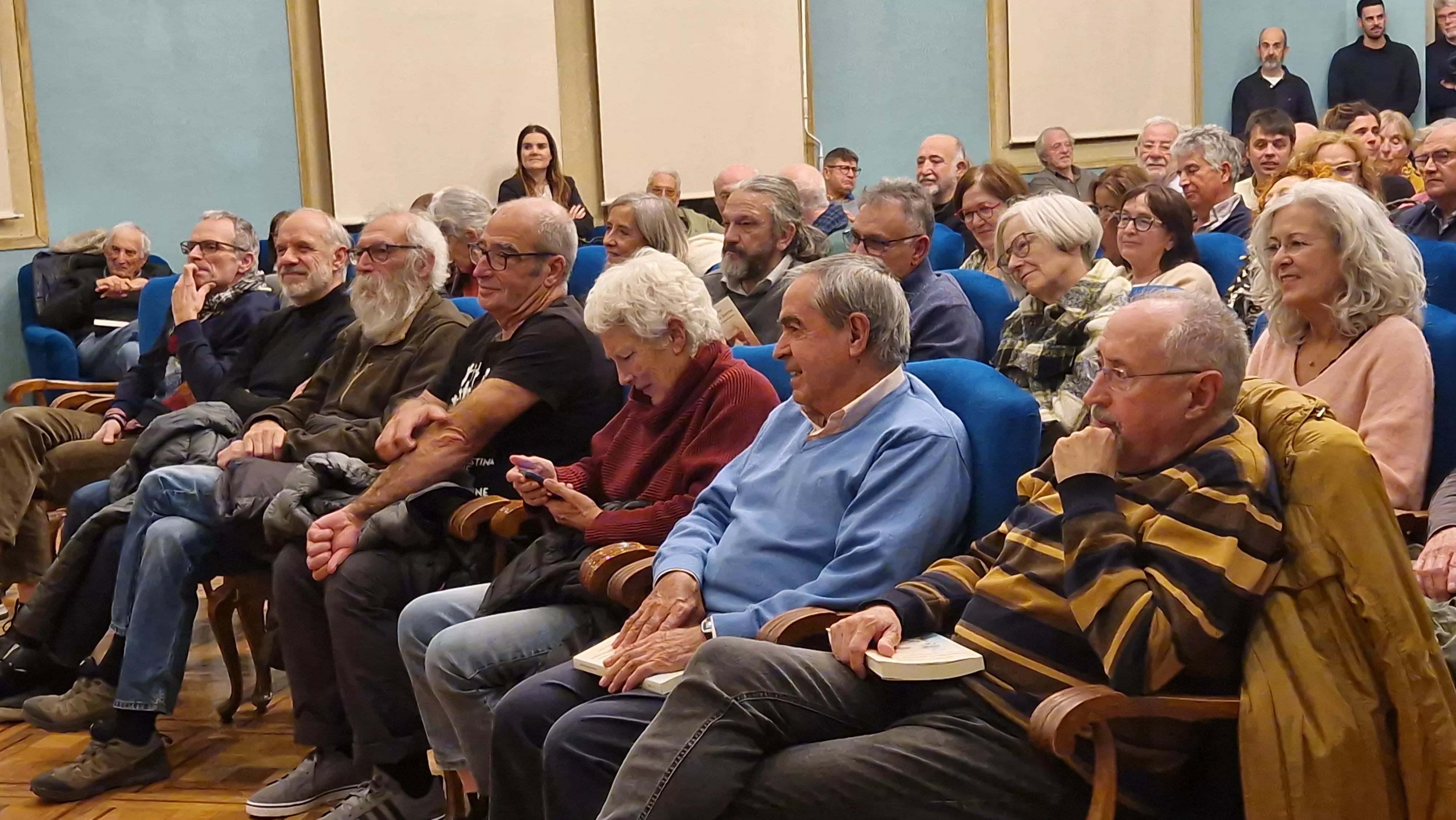 Presentación del libro Venancio Sarría Simón de José María Azpíroz. Foto Myriam Martínez
