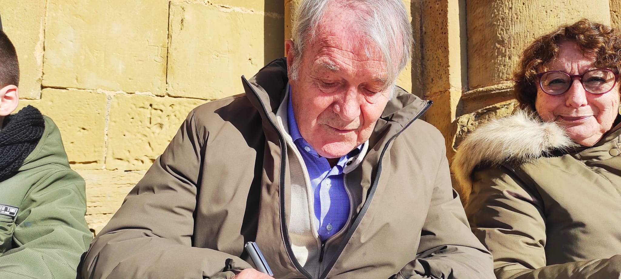 Presentación del libro Berta, Reina de los Mallos, en la Iglesia de Agüero 