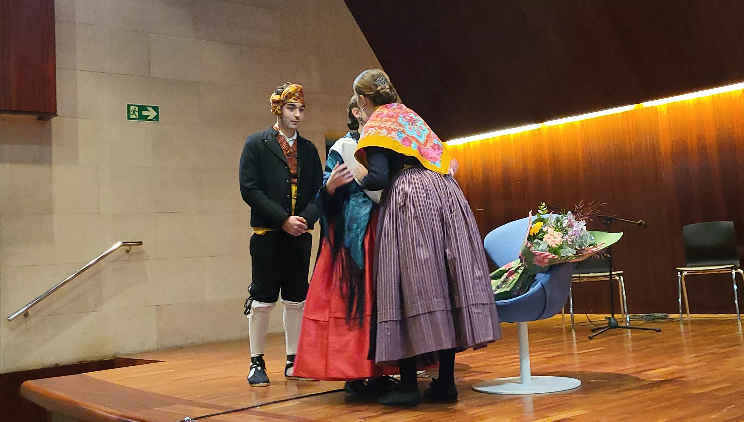 Estirpe de Aragonia celebra las fiestas por la Virgen de Loreto. Foto Mercedes Manterola