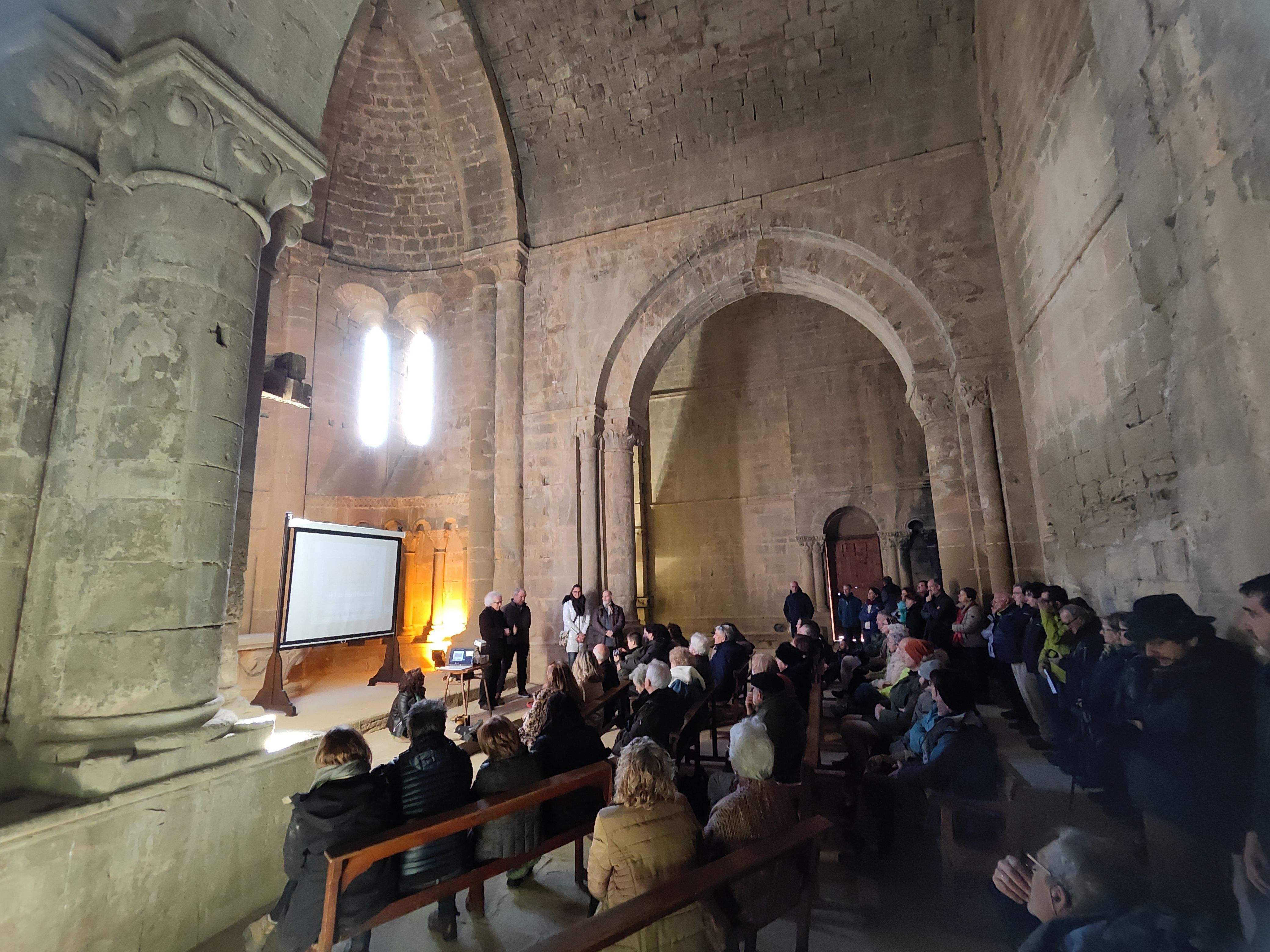 Presentación del libro Berta, Reina de los Mallos, en la Iglesia de Agüero 