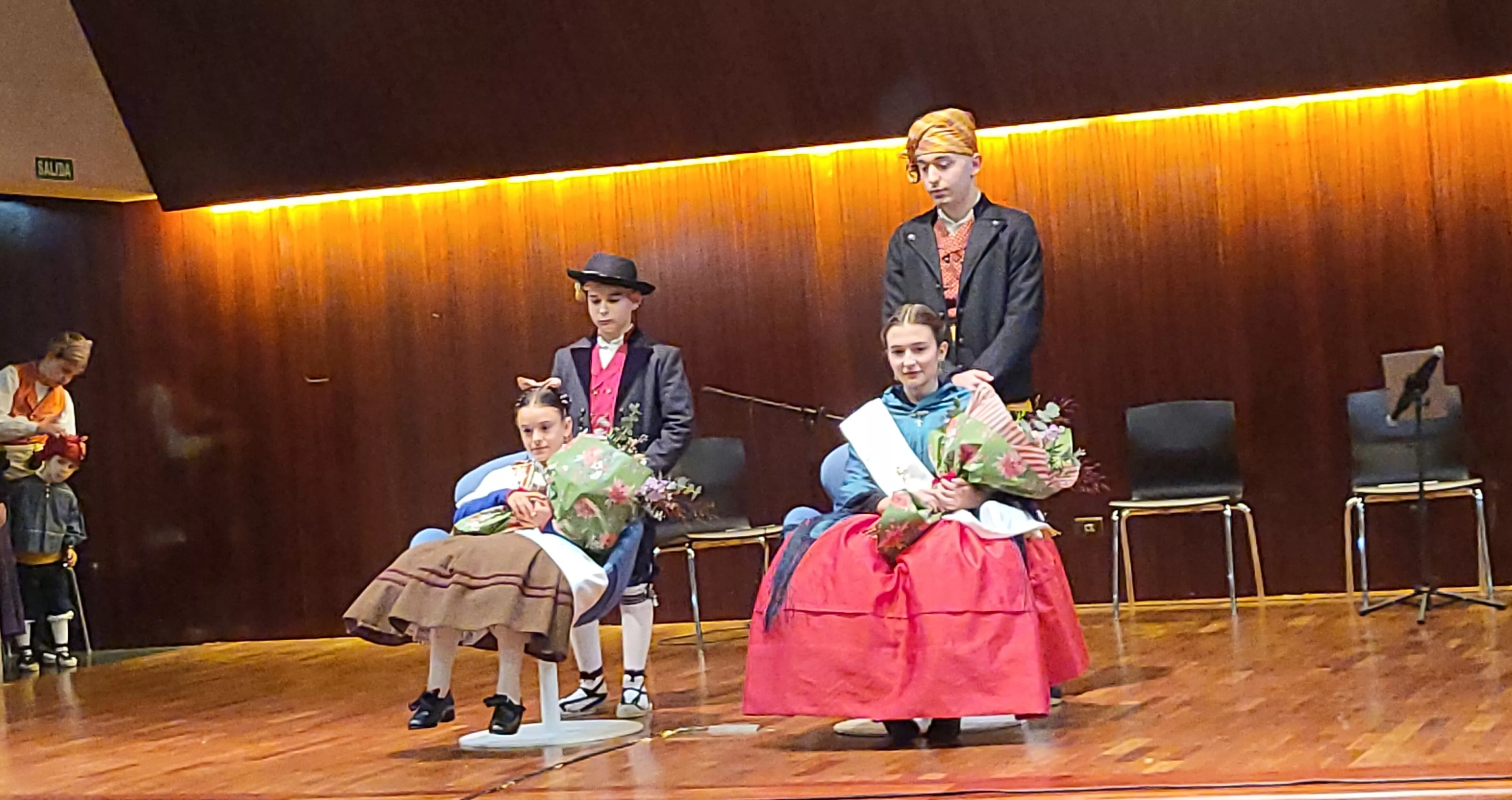Estirpe de Aragonia celebra las fiestas por la Virgen de Loreto. Foto Mercedes Manterola