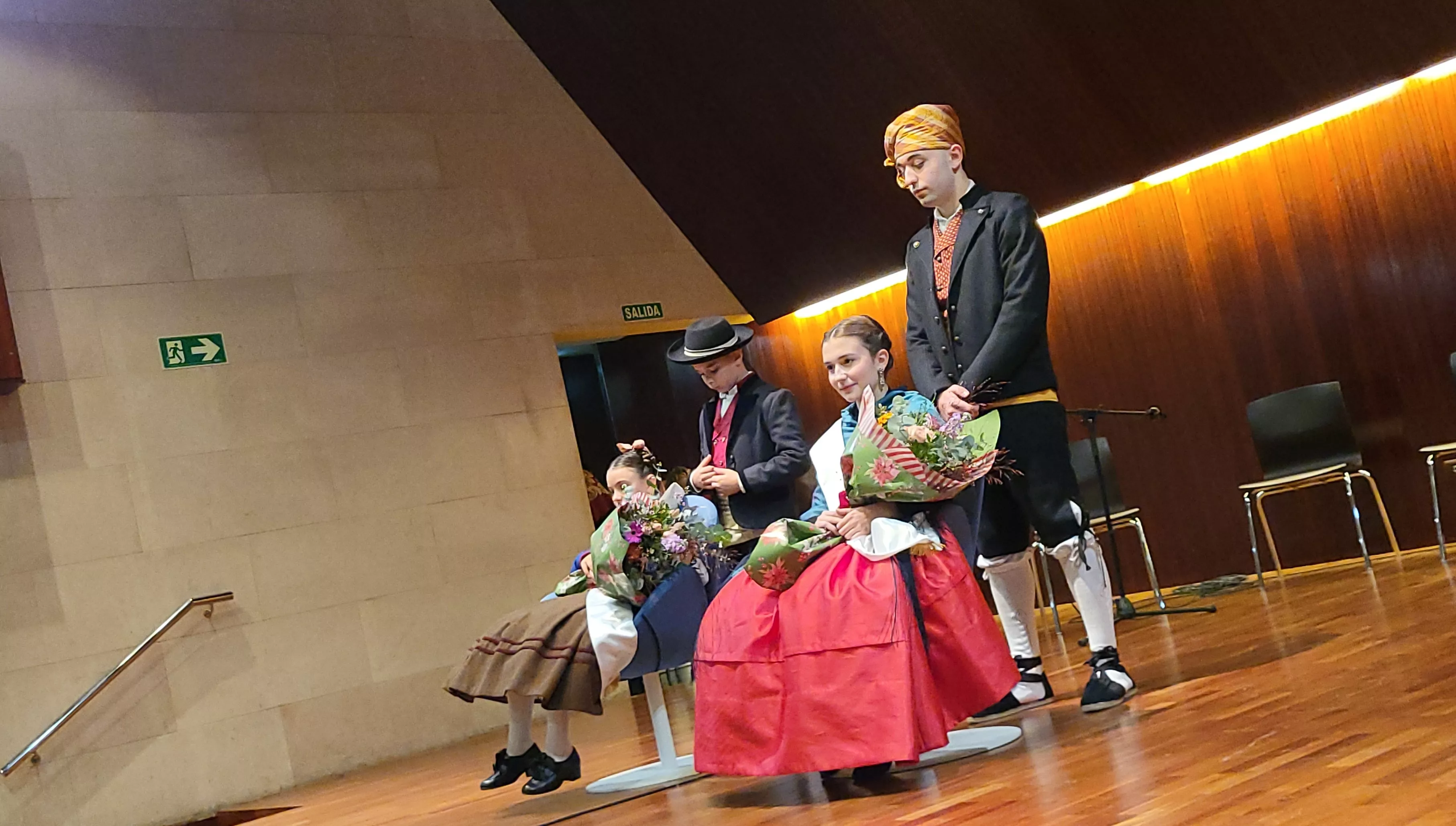 Estirpe de Aragonia celebra las fiestas por la Virgen de Loreto. Foto Mercedes Manterola