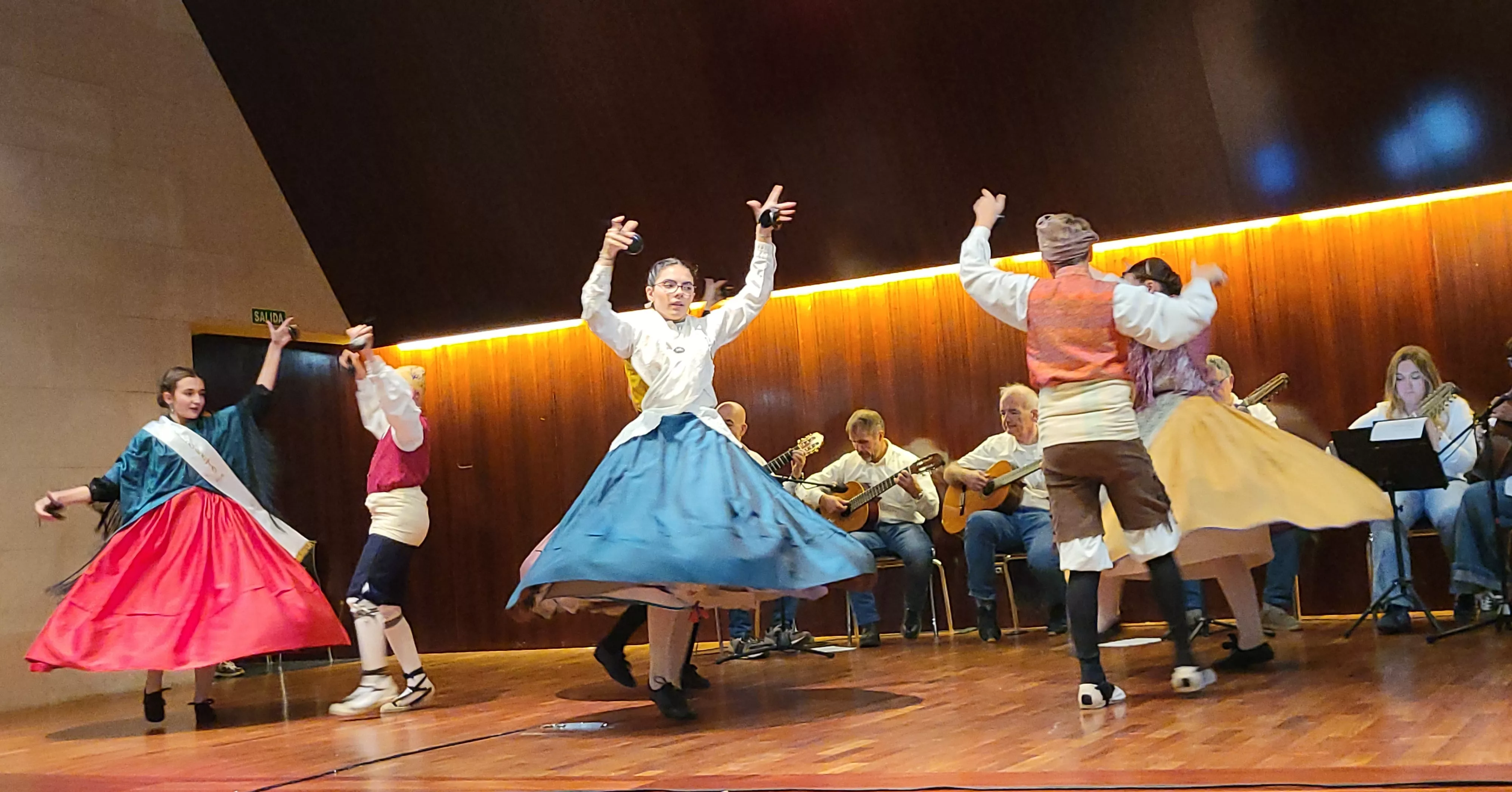 Estirpe de Aragonia celebra las fiestas por la Virgen de Loreto. Foto Mercedes Manterola