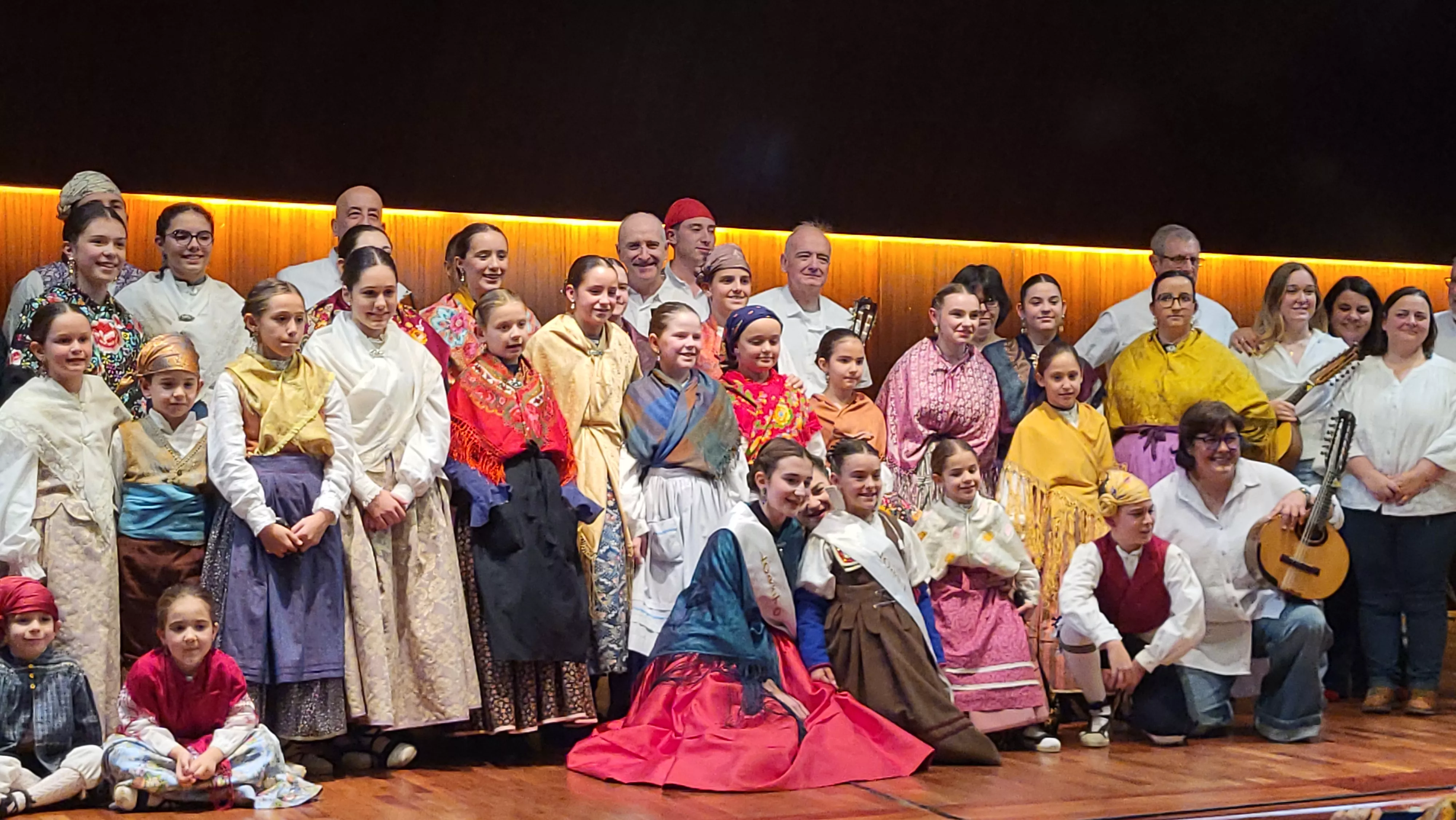 Estirpe de Aragonia celebra las fiestas por la Virgen de Loreto. Foto Mercedes Manterola