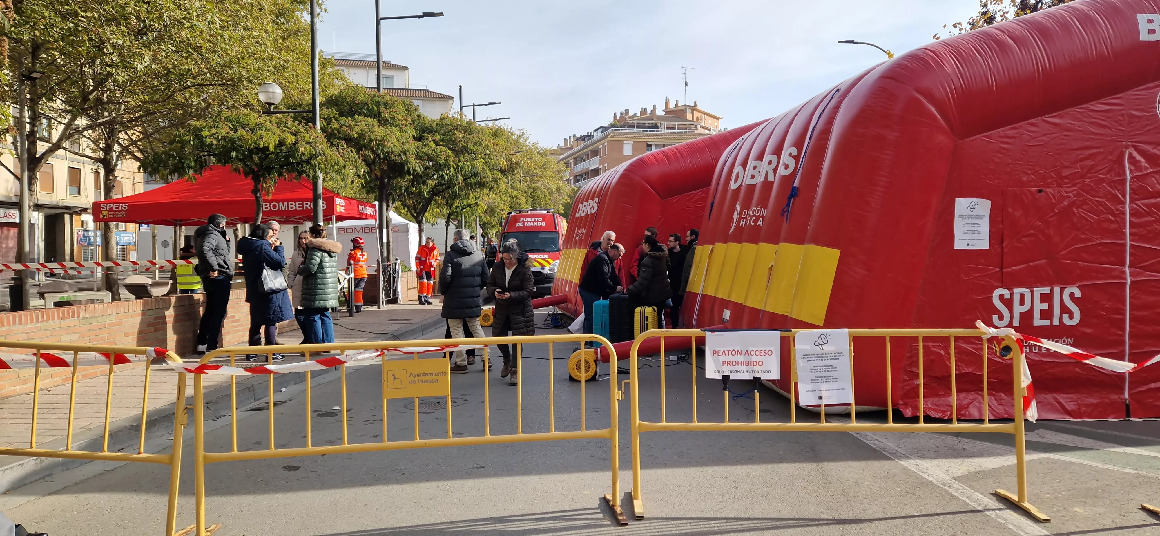 La Plaza Santa Clara, este sábado. Foto Myriam Martínez