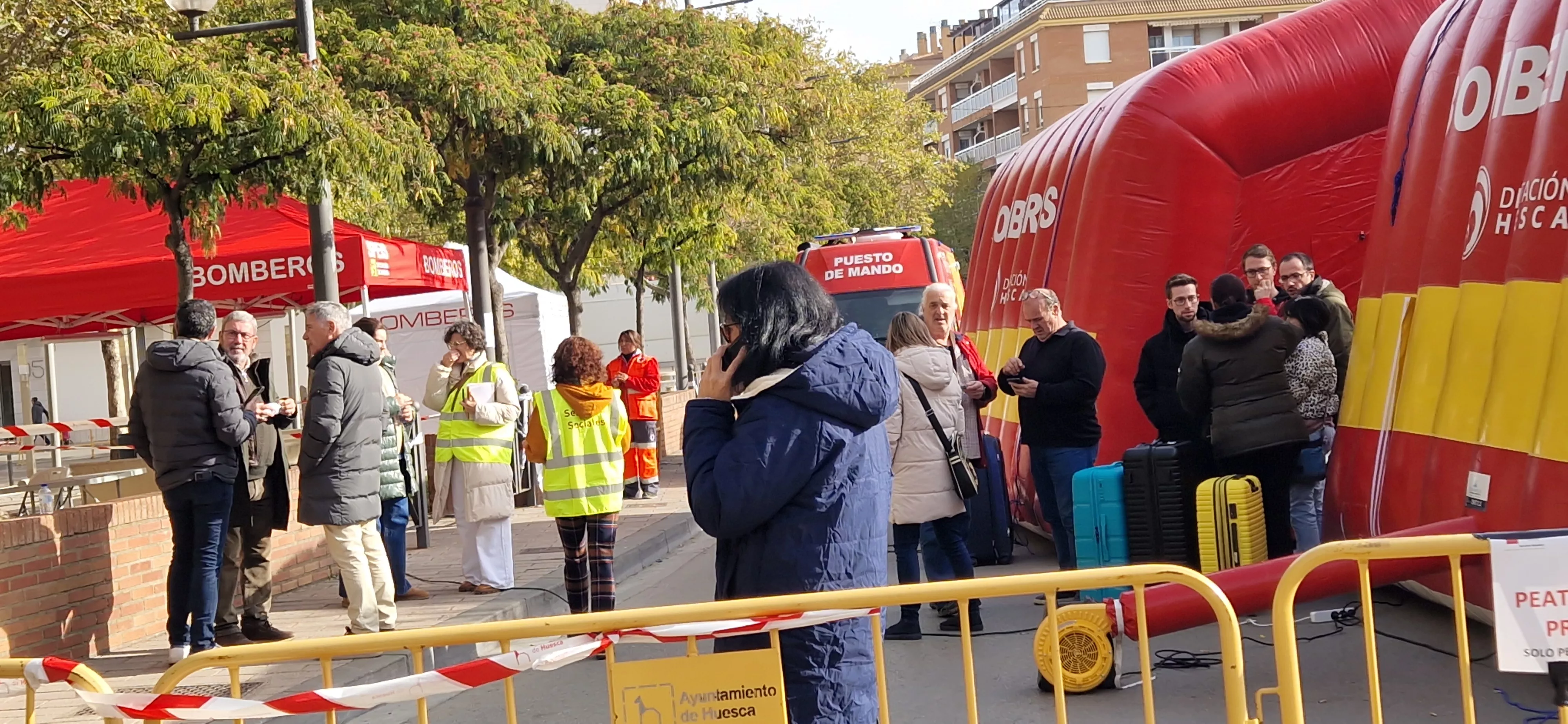 La Plaza Santa Clara, este sábado. Foto Myriam Martínez