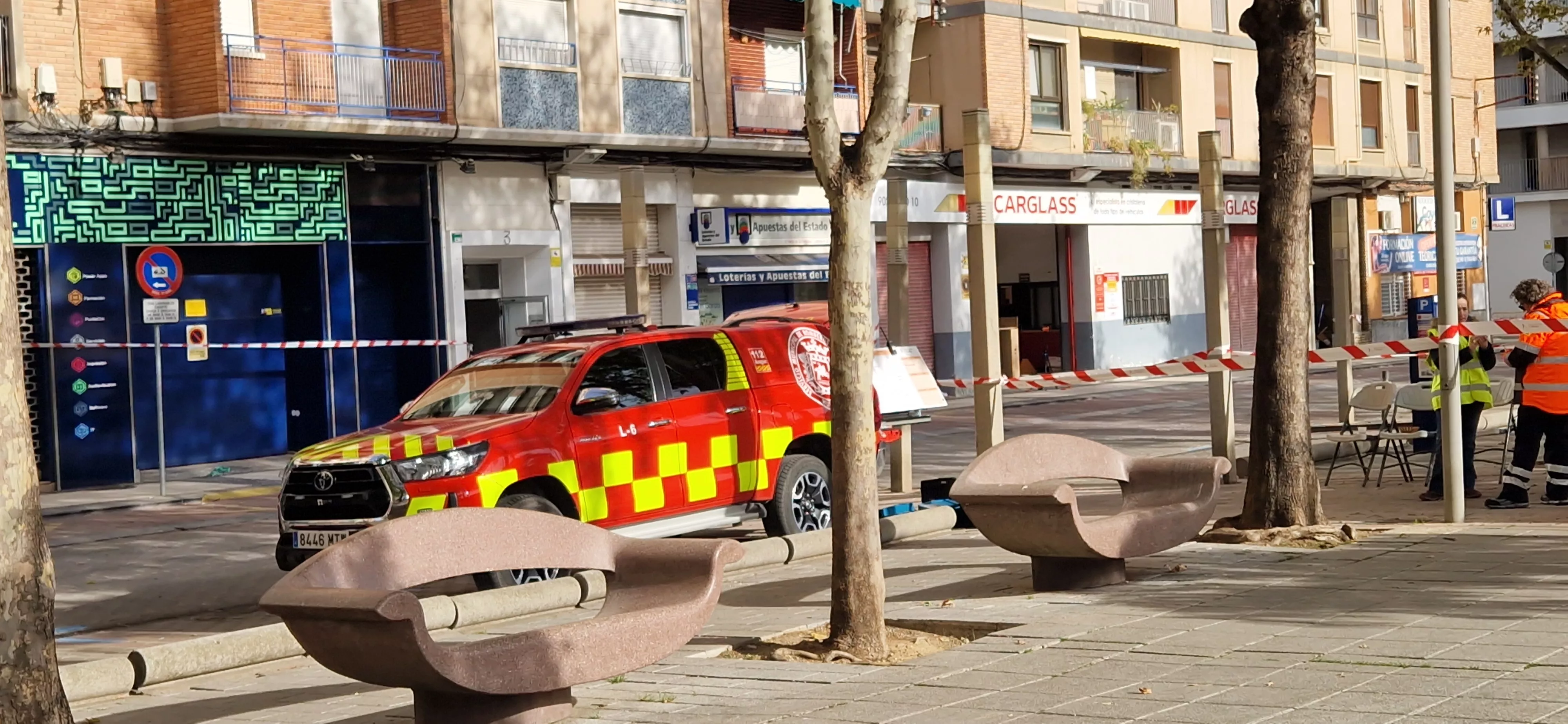 La Plaza Santa Clara, este sábado. Foto Myriam Martínez