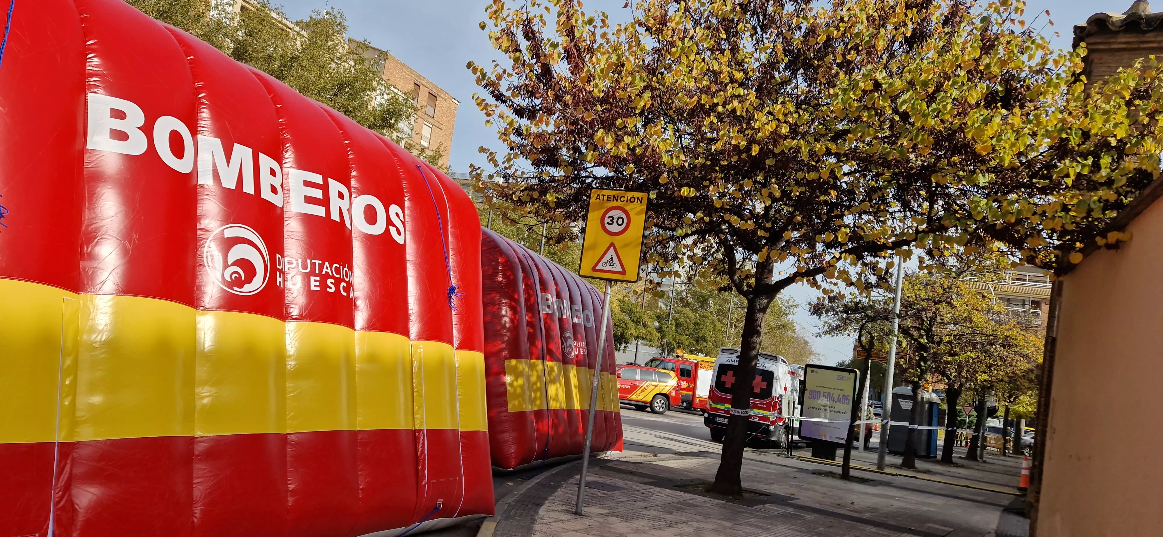 La Plaza Santa Clara, este sábado. Foto Myriam Martínez