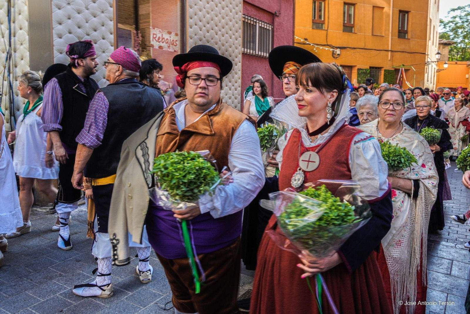 Procesión del 10 de agosto. Foto José Antonio Terrón