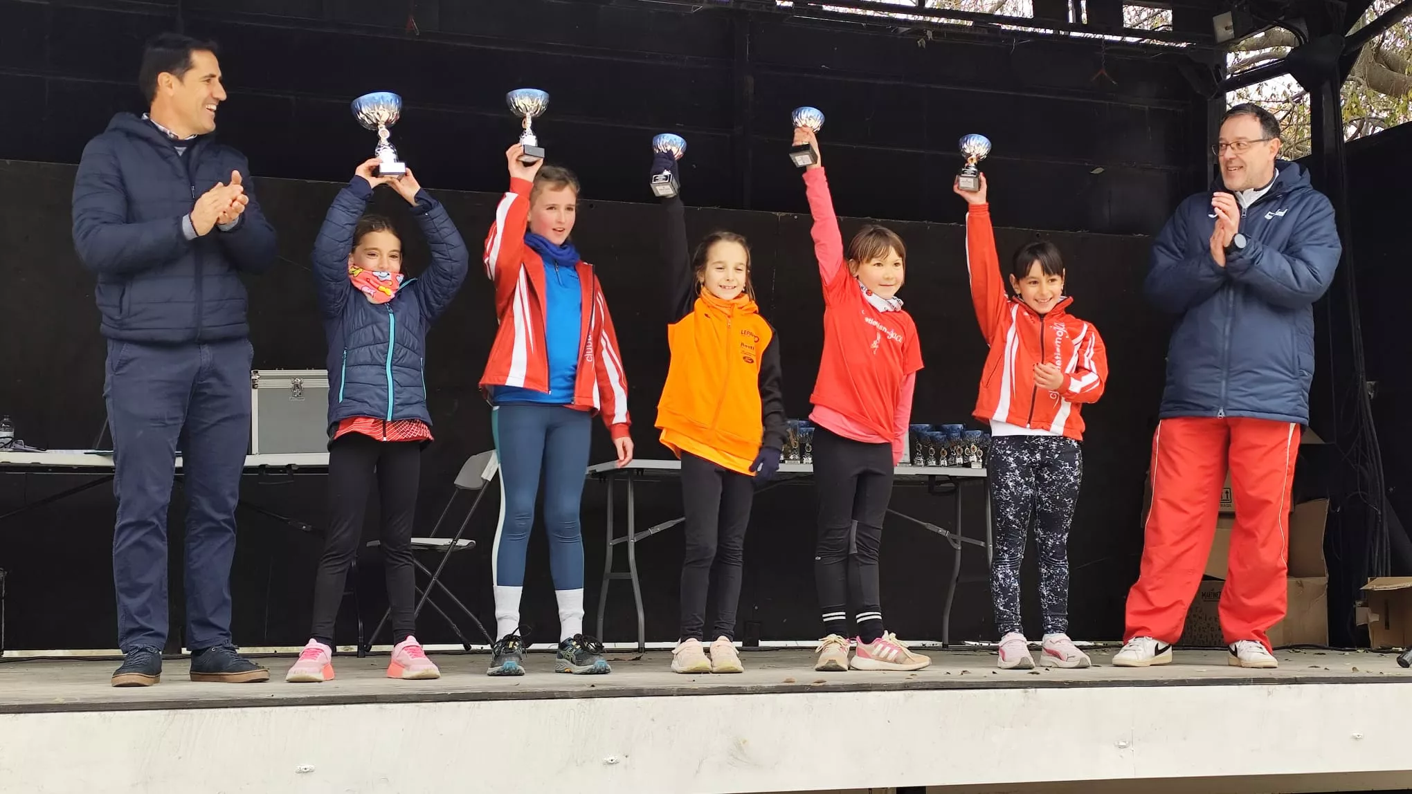 Cross Santa Bárbara y Provincial Escolar. Podios 
