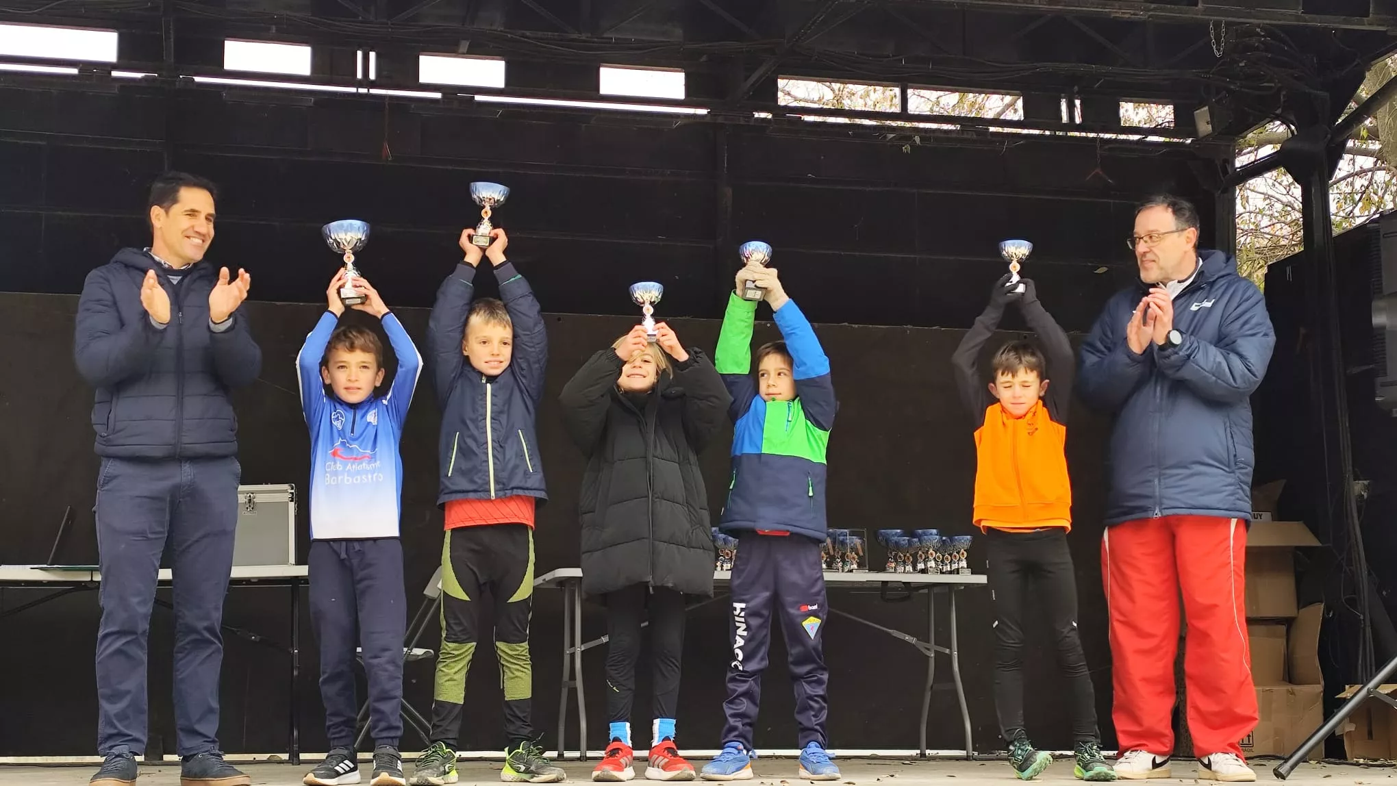 Cross Santa Bárbara y Provincial Escolar. Podios 