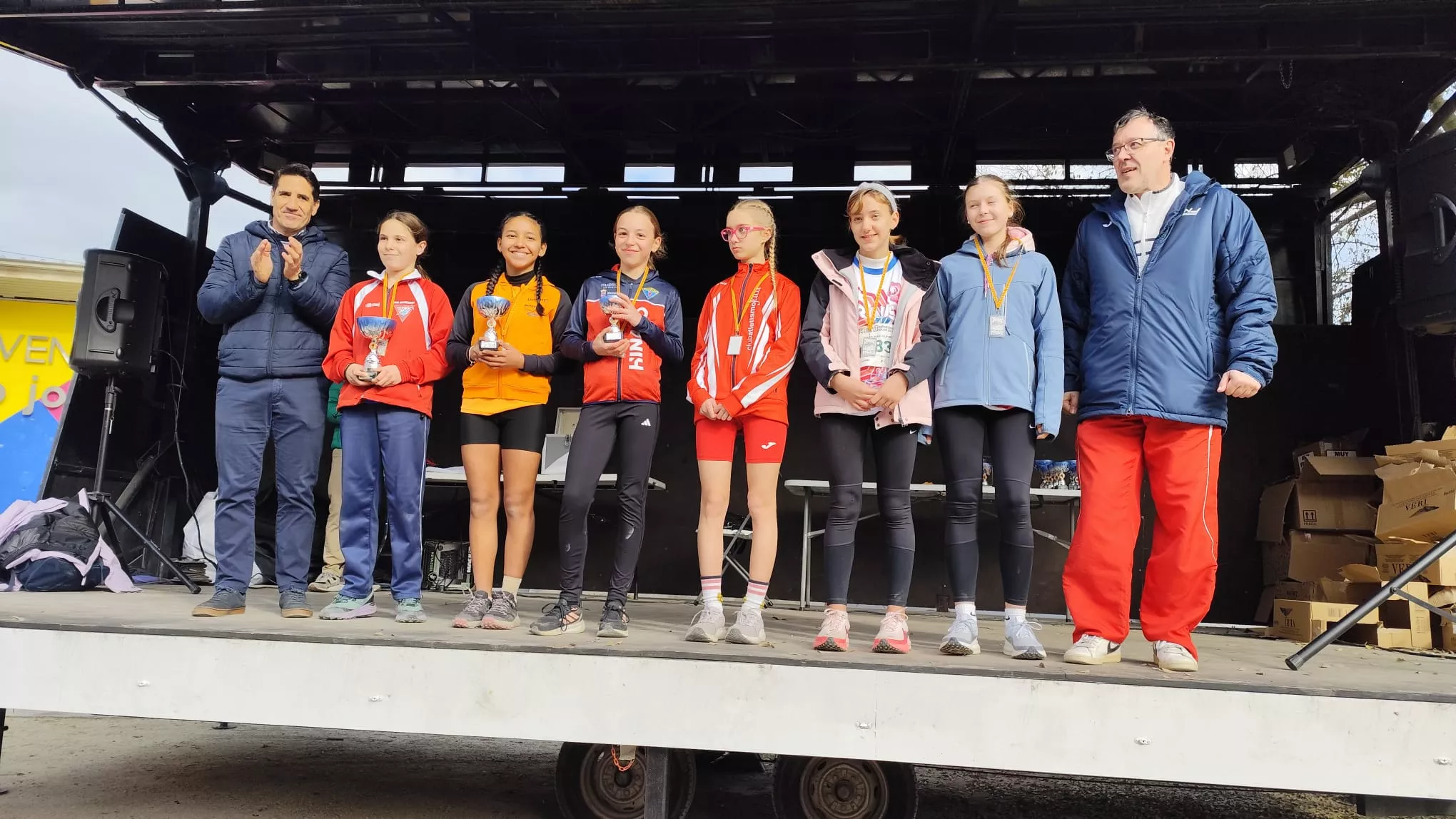 Cross Santa Bárbara y Provincial Escolar. Podios 