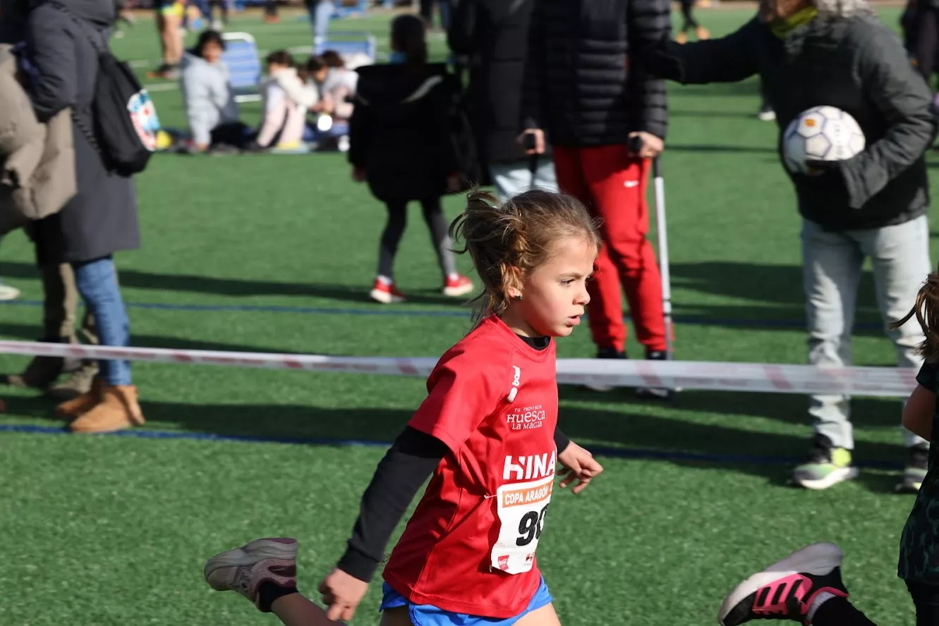 Abril Omenat en Pedrola. Foto CA Olimpo