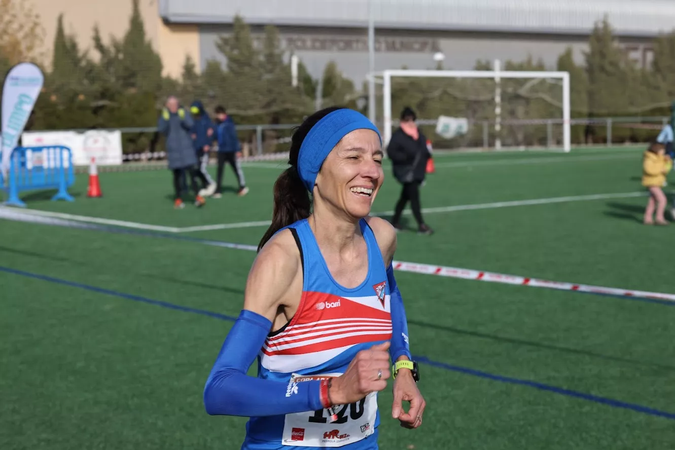 Elisa Martín, en Pedrola. Foto CA Olimpo