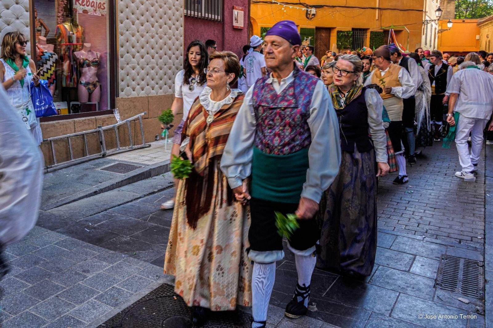 Procesión del 10 de agosto. Foto José Antonio Terrón