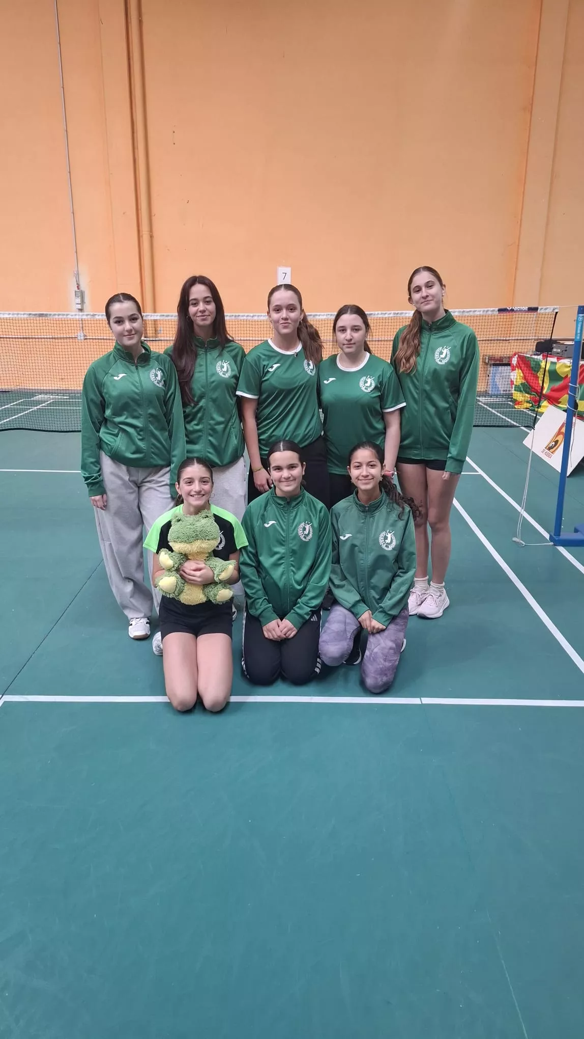 Jugadores del VV Osca