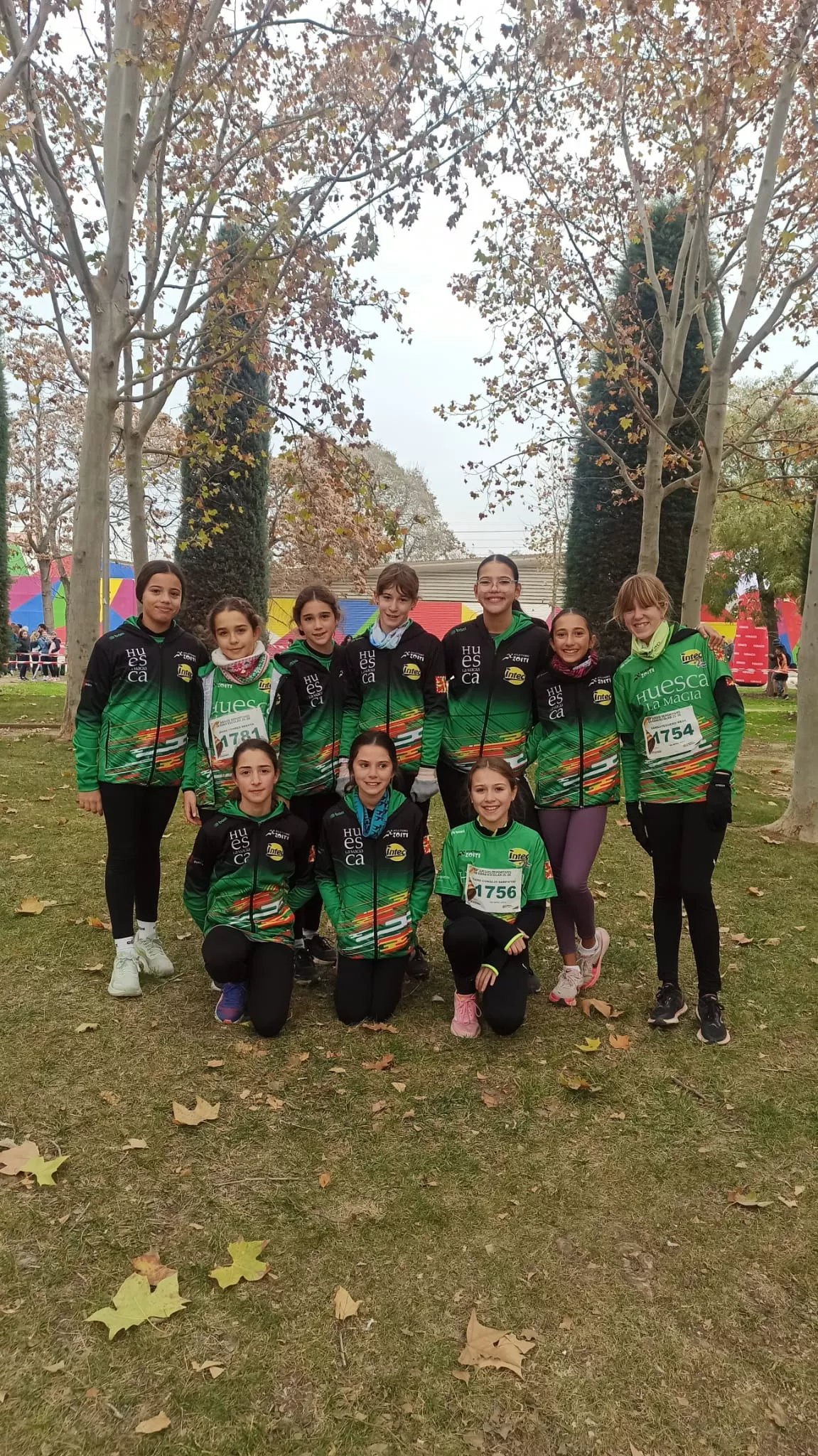Atletas de Intec Zoiti Sub-14 femenino