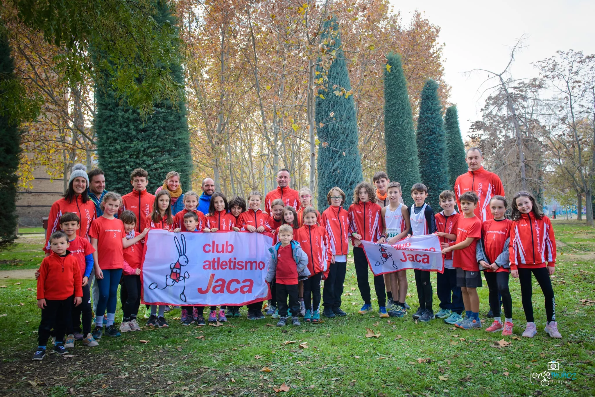Atletas del CA Jaca