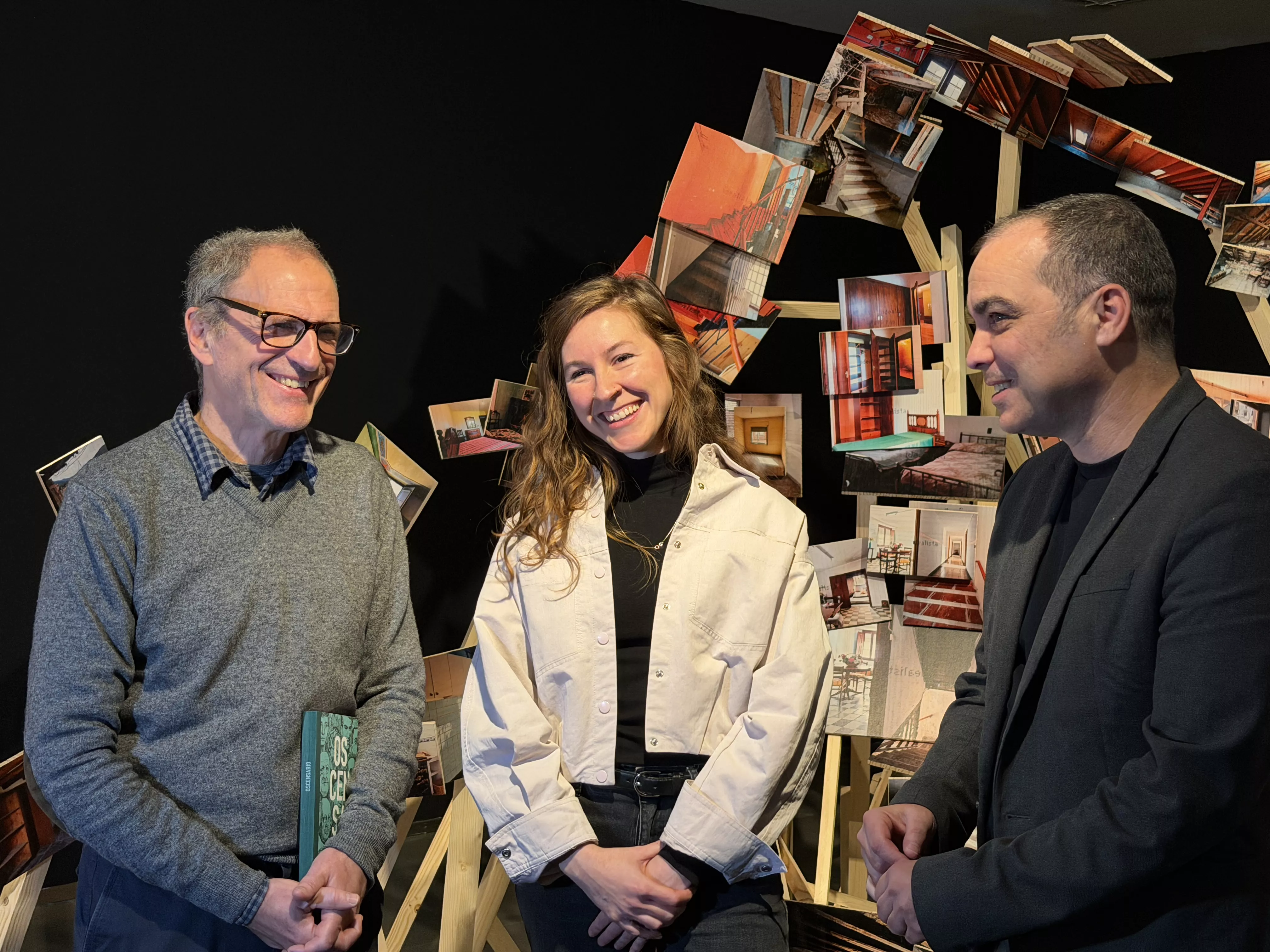 Una guía por Oscensario y Allí donde se vuelve con sus autores, Javier Sáez y Adela Moreno