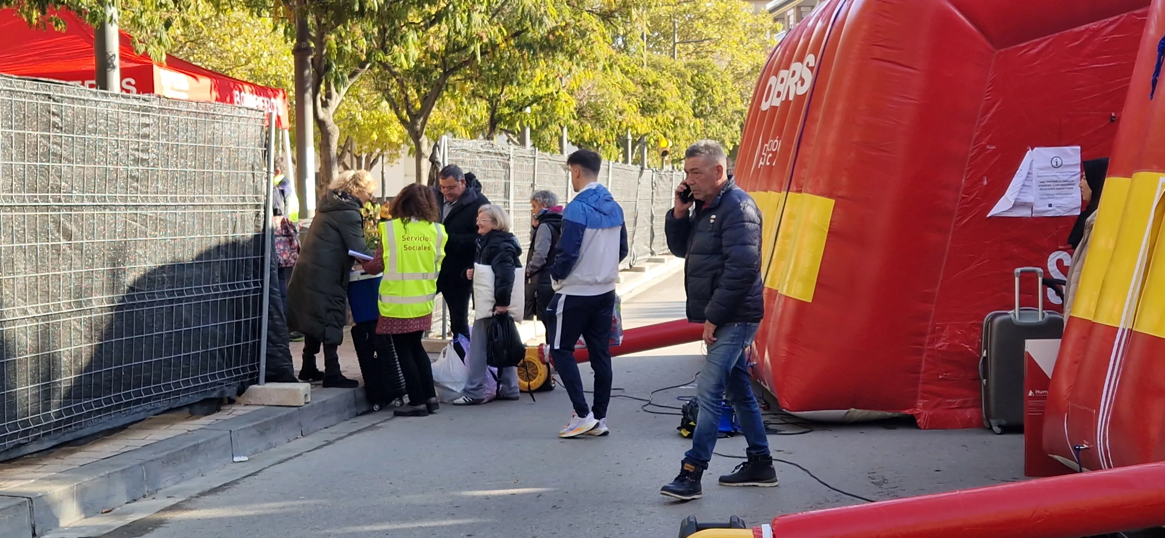 La Plaza Santa Clara este lunes, 1 de diciembre. Foto Myriam Martínez