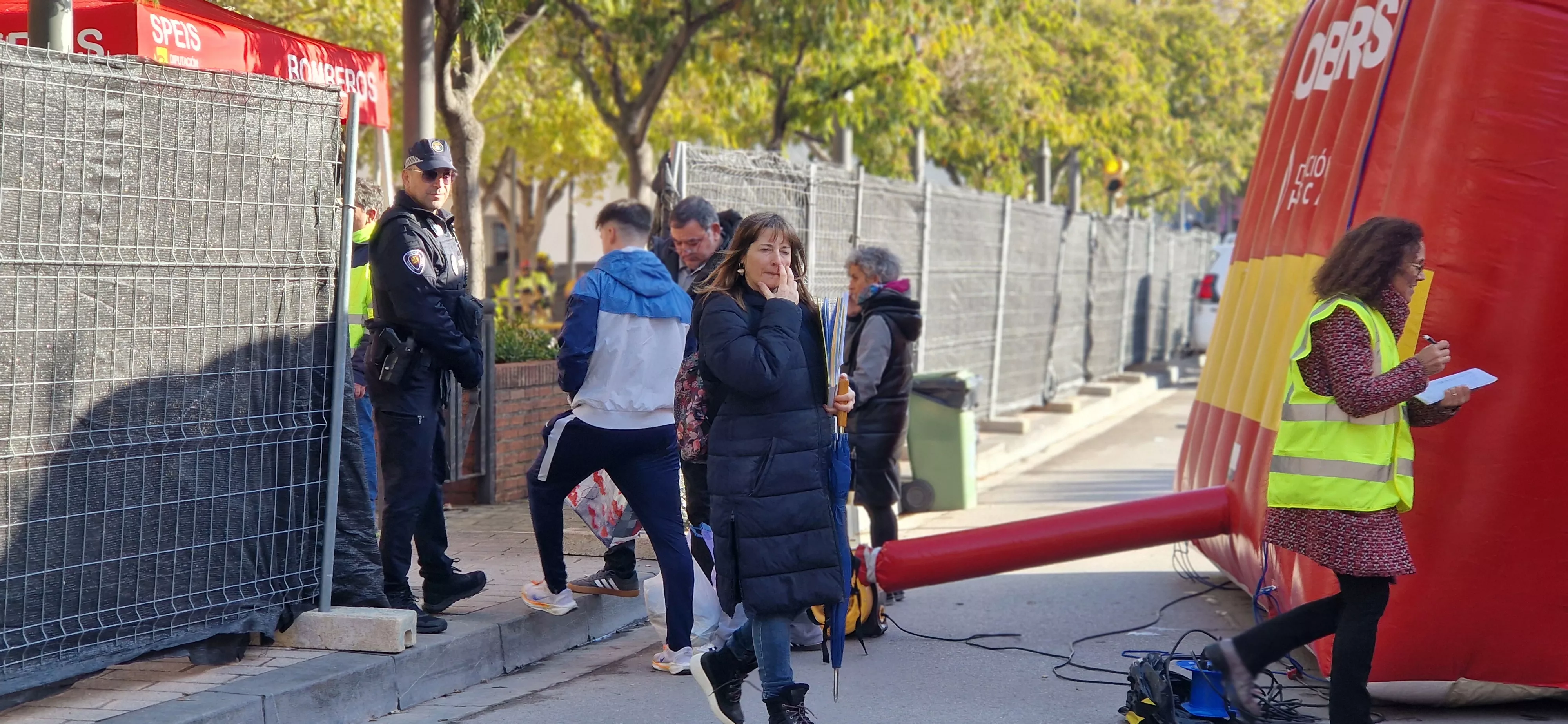 La Plaza Santa Clara este lunes, 1 de diciembre. Foto Myriam Martínez