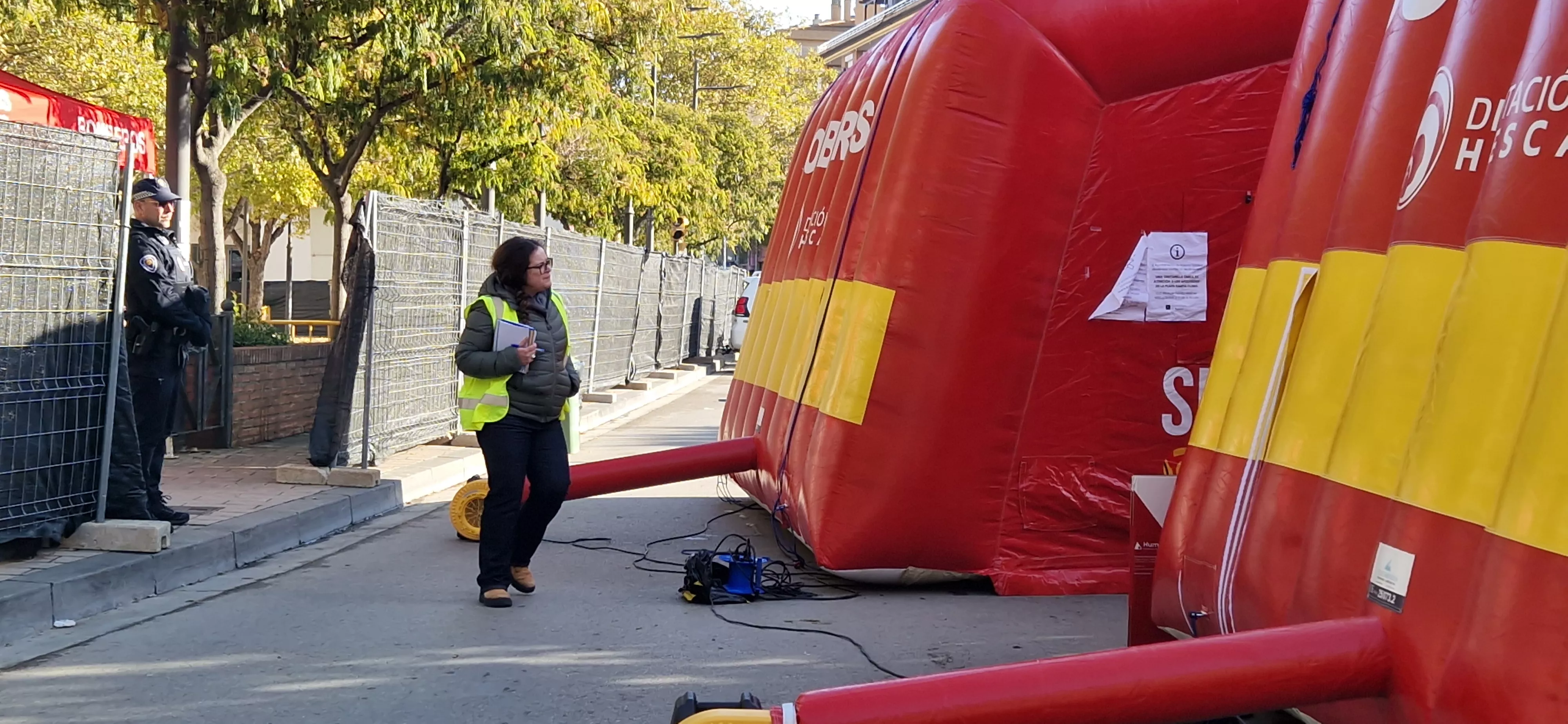 La Plaza Santa Clara este lunes, 1 de diciembre. Foto Myriam Martínez