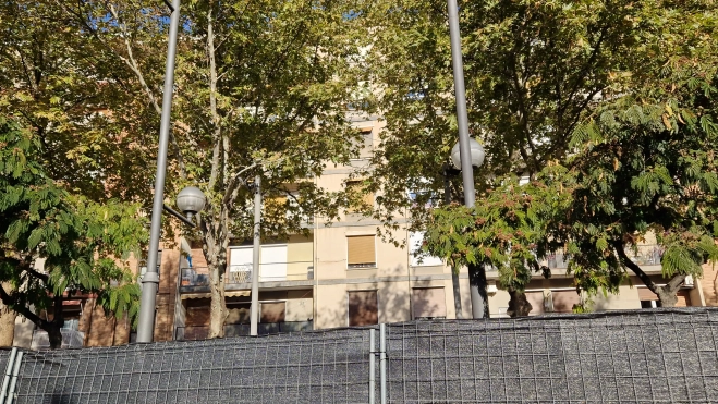 La Plaza Santa Clara este lunes, 1 de diciembre. Foto Myriam Martínez