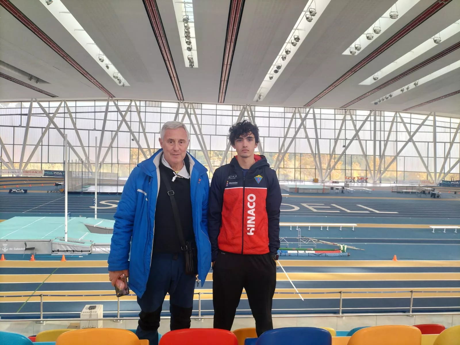 Marcos del Olmo, en Sabadell.