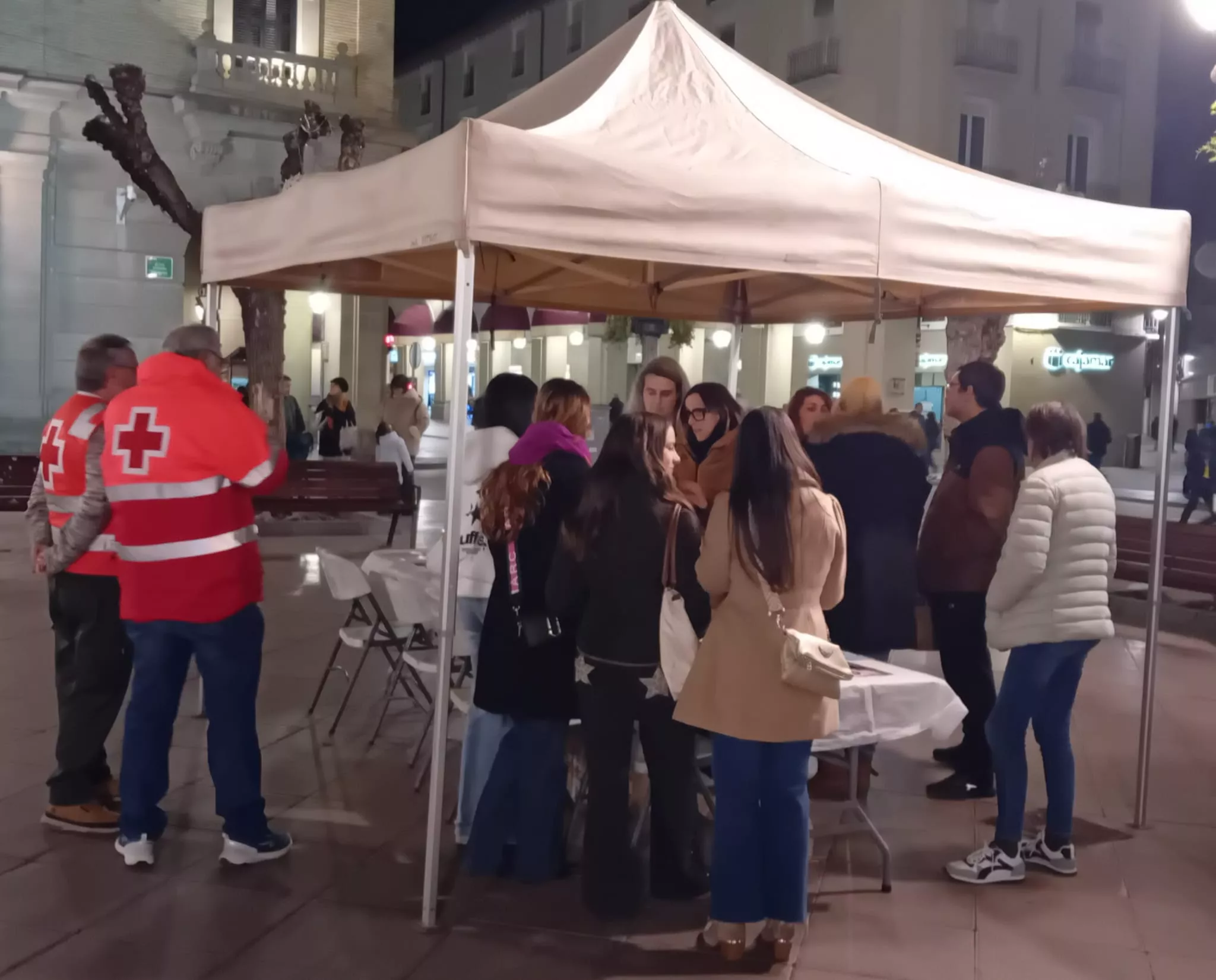 Día Mundial del Sida en Huesca.