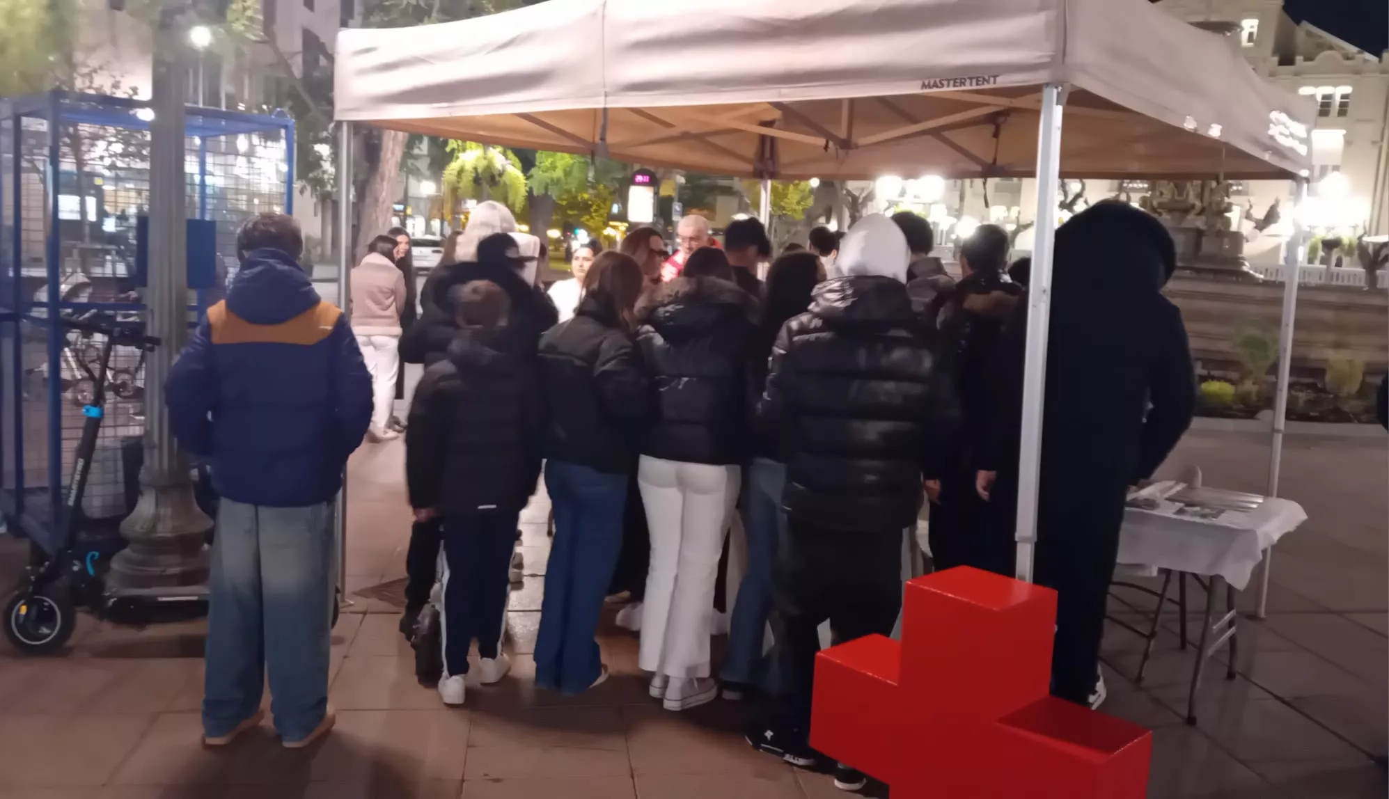 Día Mundial del Sida en Huesca.