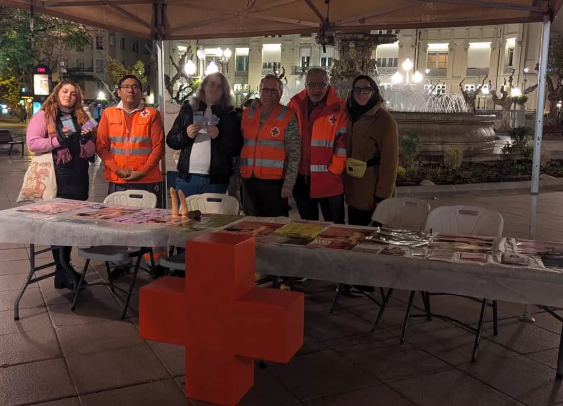 Día Mundial del Sida en Huesca.