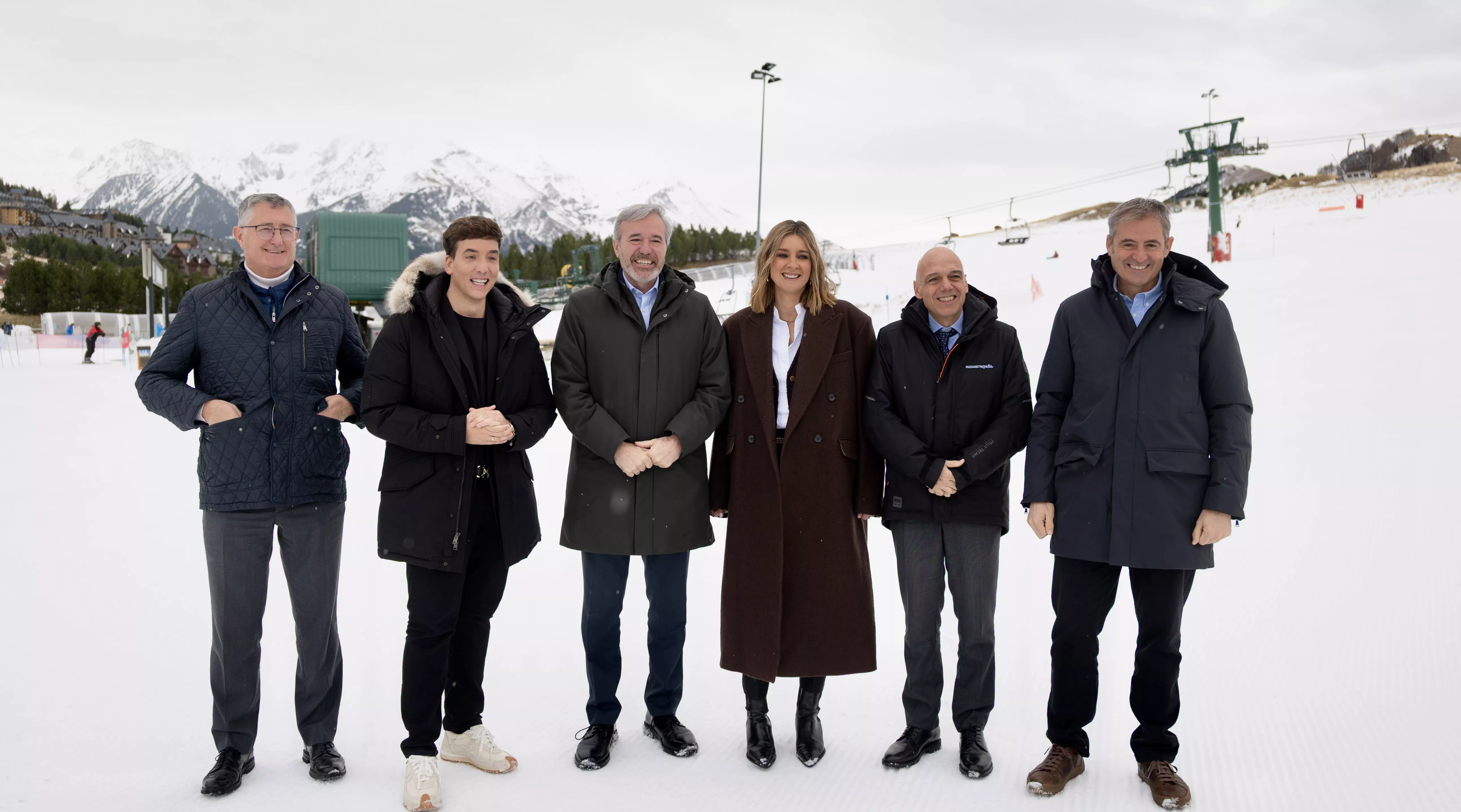 Mediaset convierte Formigal en el centro de la Nochevieja televisiva.