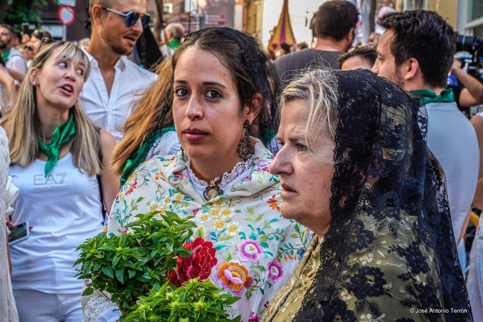Procesión del 10 de agosto. Foto José Antonio Terrón