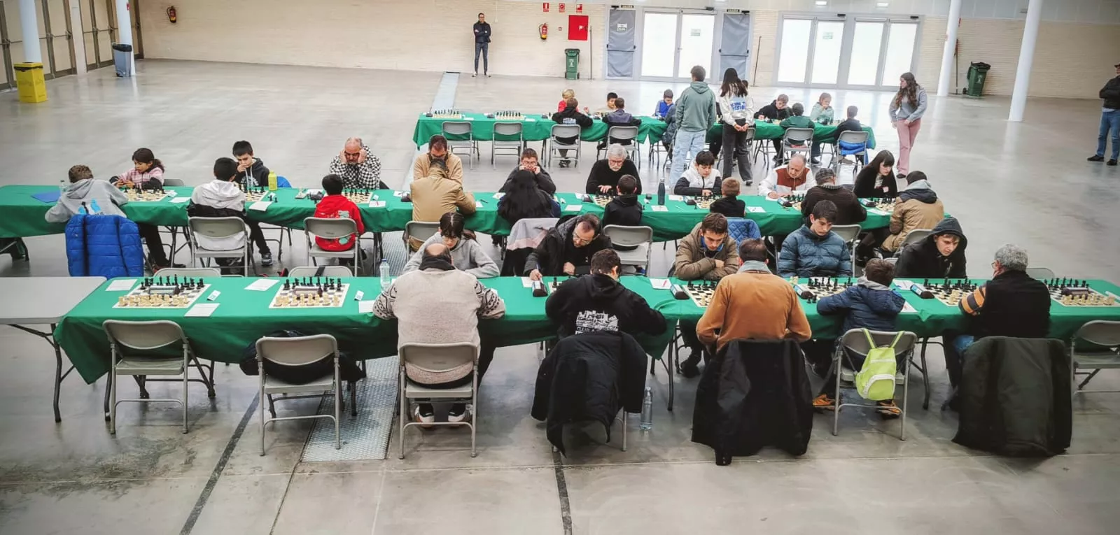 Sala de juego en la última ronda