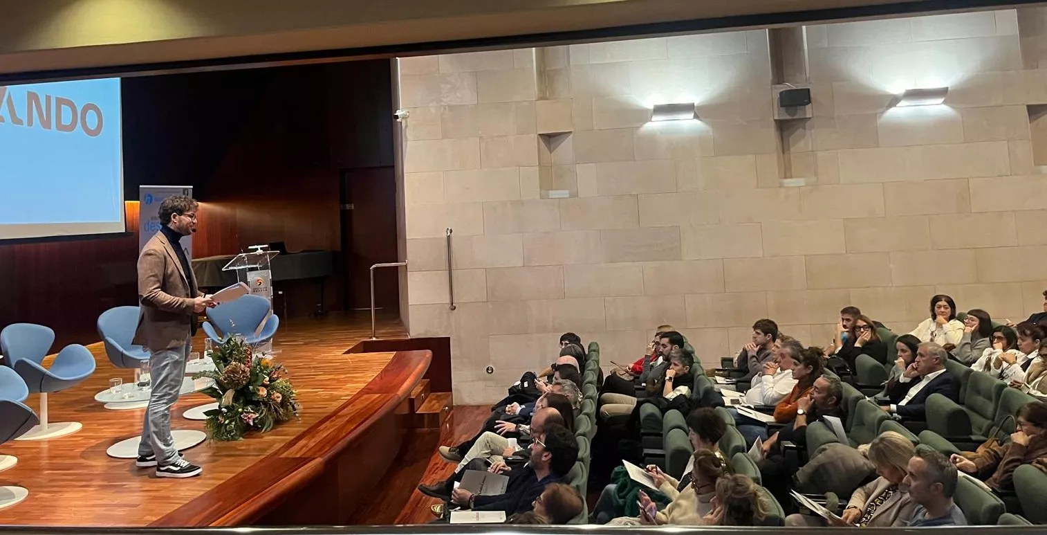 Foro de Empresa y Autoempleo Ideandando de la Hoya de Huesca. Foto Mercedes Manterola