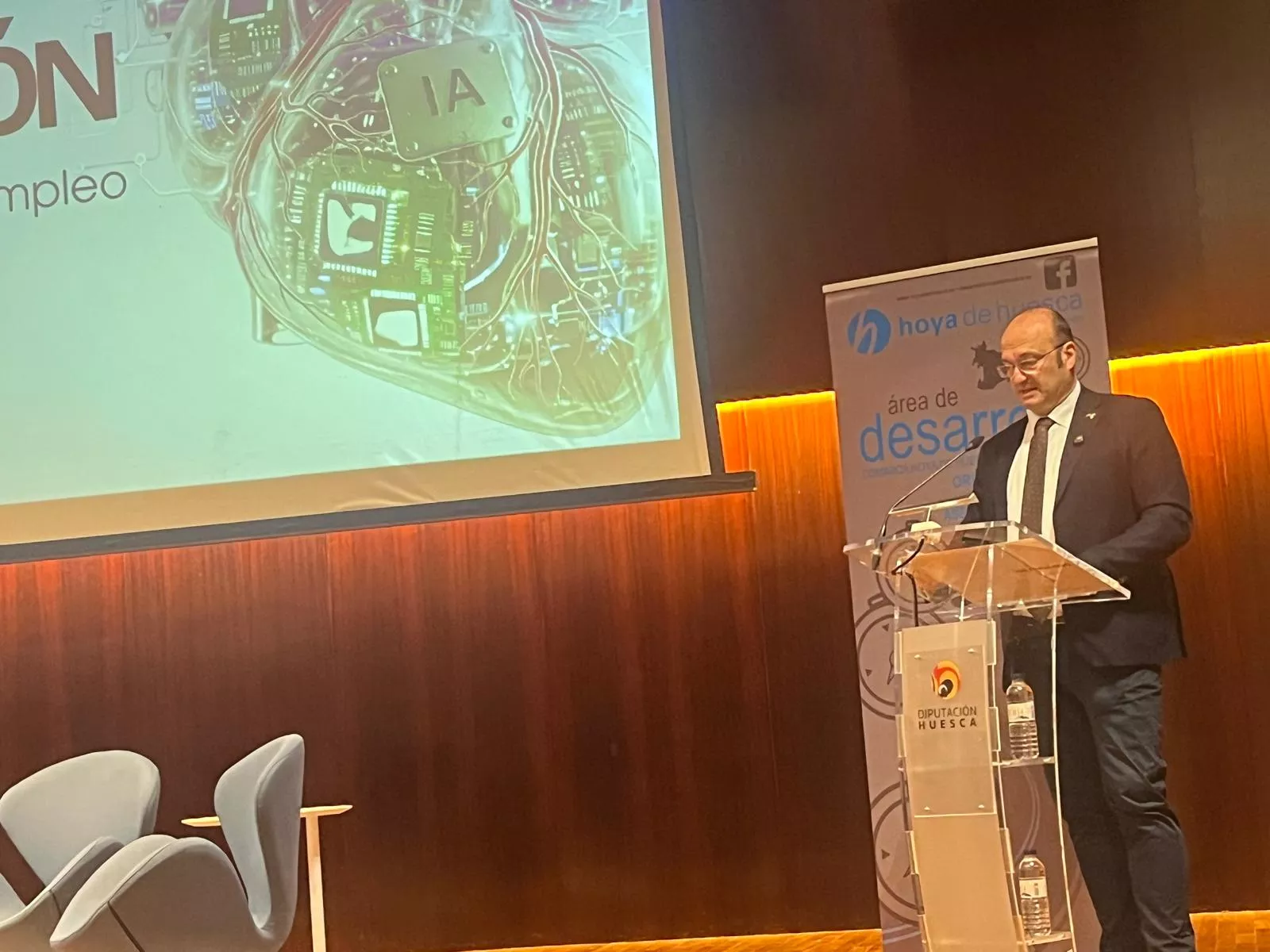 Foro de Empresa y Autoempleo Ideandando de la Hoya de Huesca. Foto Mercedes Manterola