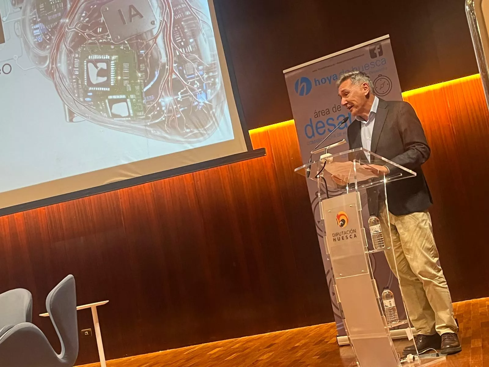 Foro de Empresa y Autoempleo Ideandando de la Hoya de Huesca. Foto Mercedes Manterola