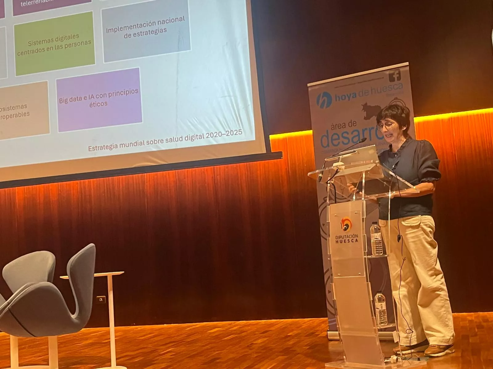 Foro de Empresa y Autoempleo Ideandando de la Hoya de Huesca. Foto Mercedes Manterola