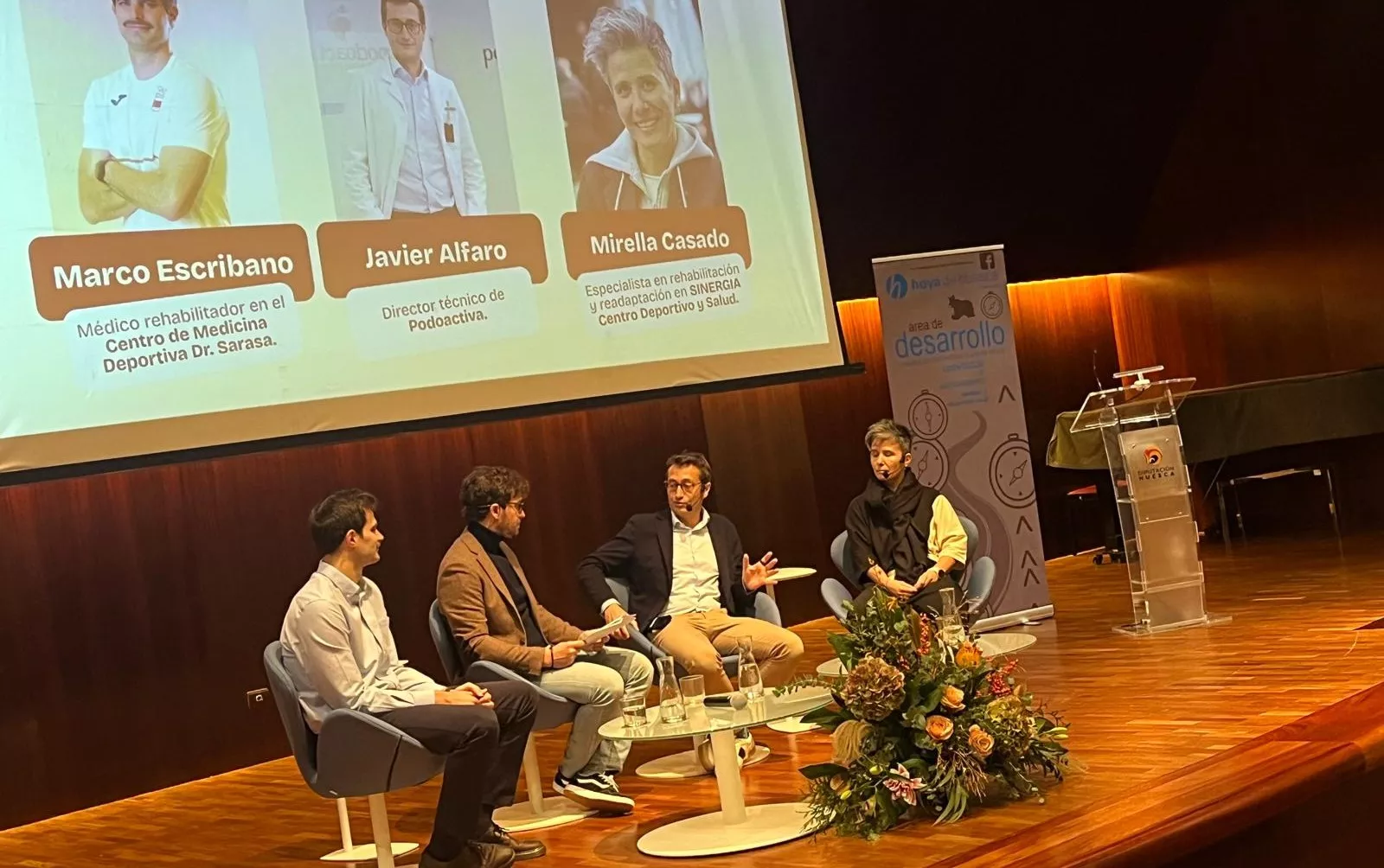 Foro de Empresa y Autoempleo Ideandando de la Hoya de Huesca. Foto Mercedes Manterola