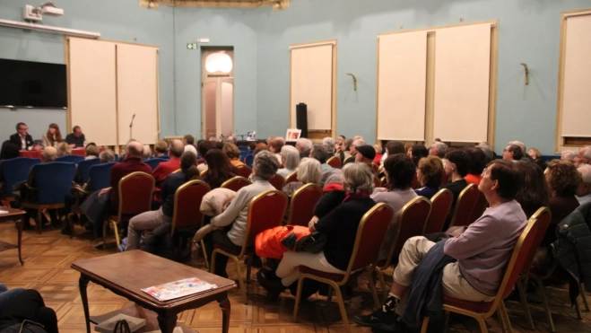 Jornada sobre la depuración del magisterio republicano en el régimen franquista. Foto Carlos Neofato