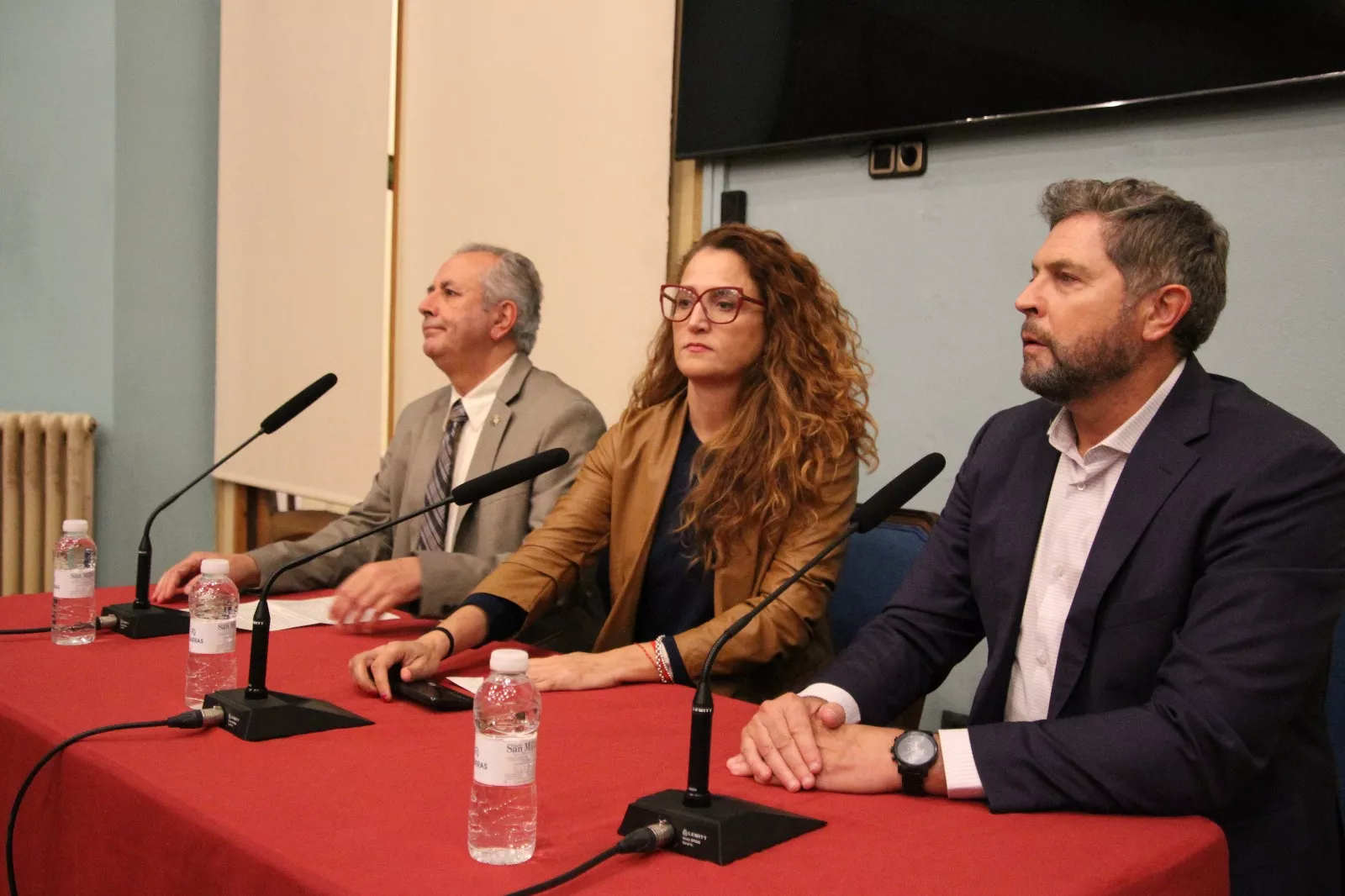 José Carlos Campo, Zoraida Hijosa y Alberto Sabio. Foto Carlos Neofato