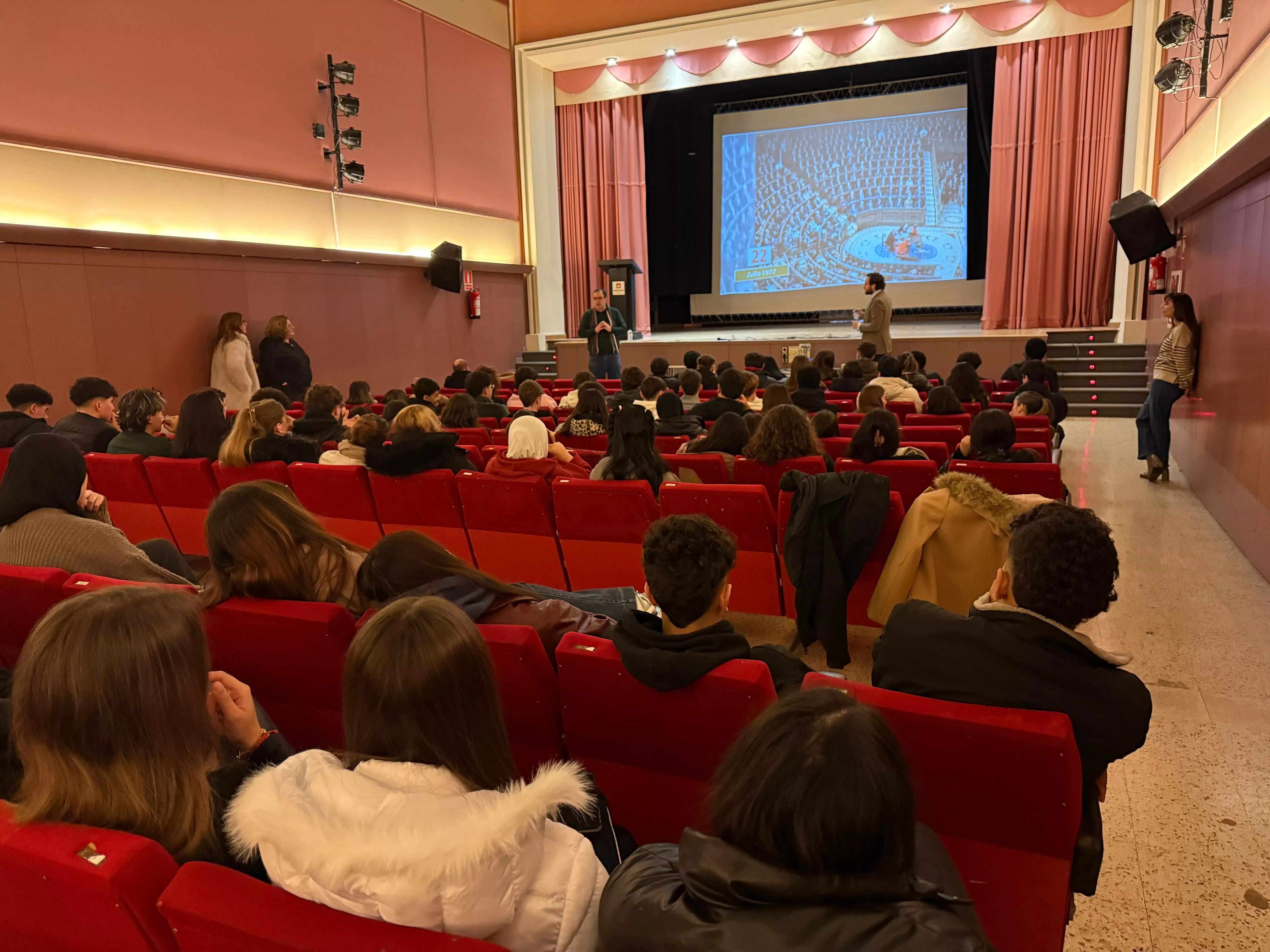 Charla del Día de la Constitución en Monzón