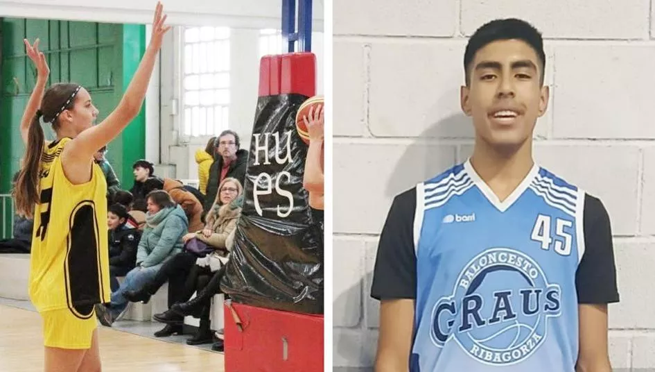 Abril Aso y Héctor Suárez, altoaragoneses que formarán parte de los equipos aragoneses.