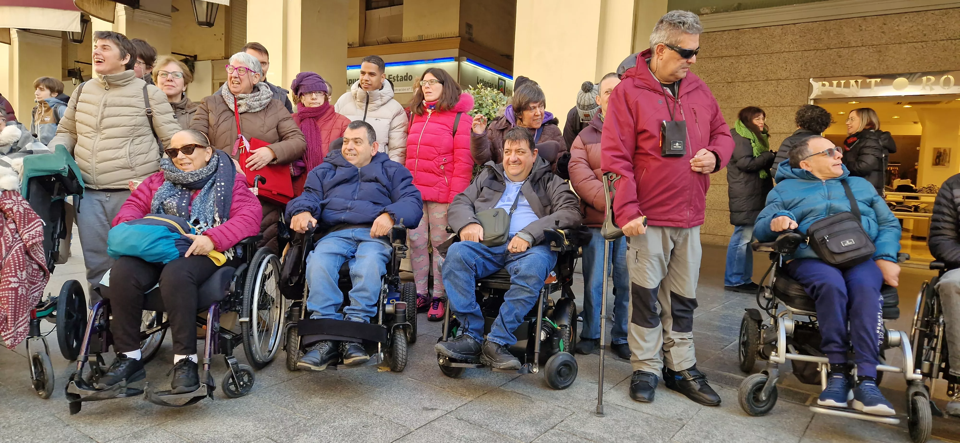 Día de la Discapacidad. Foto Myriam Martínez 