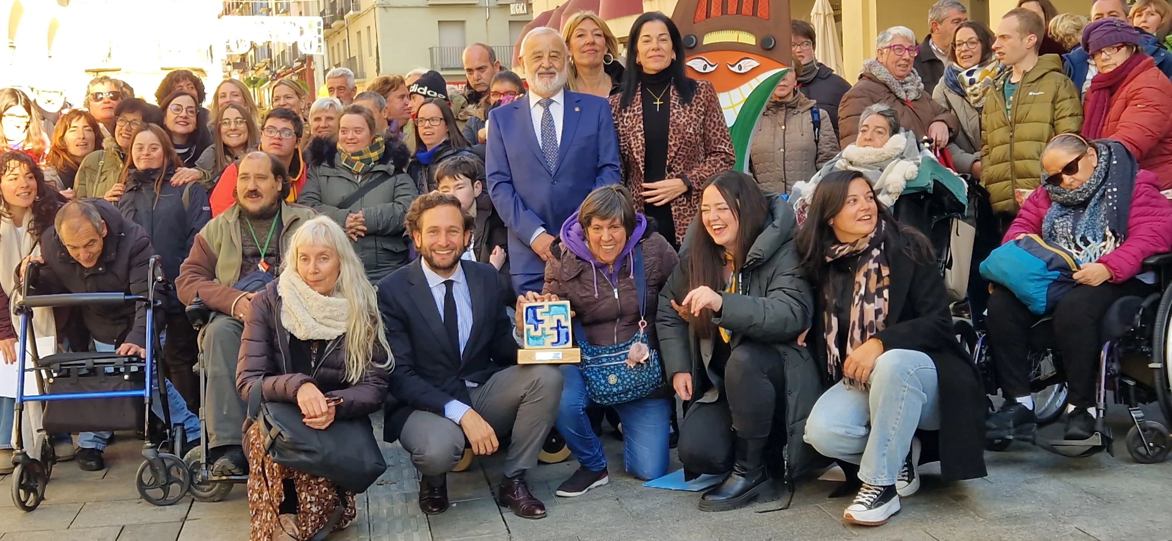 Día de la Discapacidad. Foto Myriam Martínez