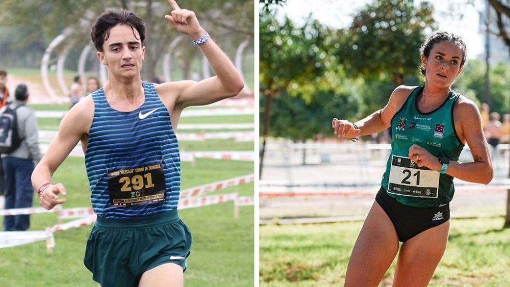 Pol Oriach y Cristina Espejo, principales bazas altoaragonesas en el Cross de Itálica