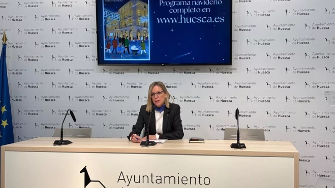 Nuria Mur ha presentado el programa de Navidad de Huesca. Nuria Mur ha presentado el programa de Navidad de Huesca.